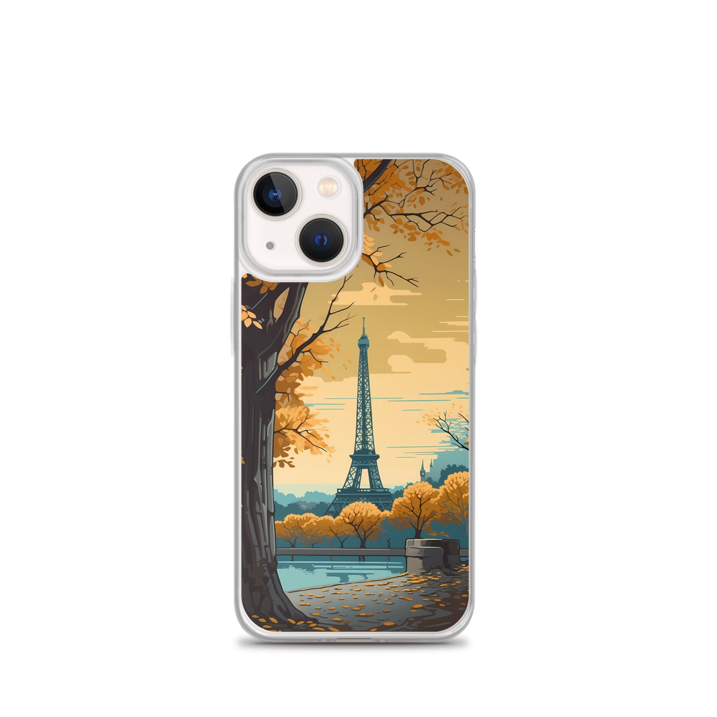 iPhone Case - Golden Eiffel Tower