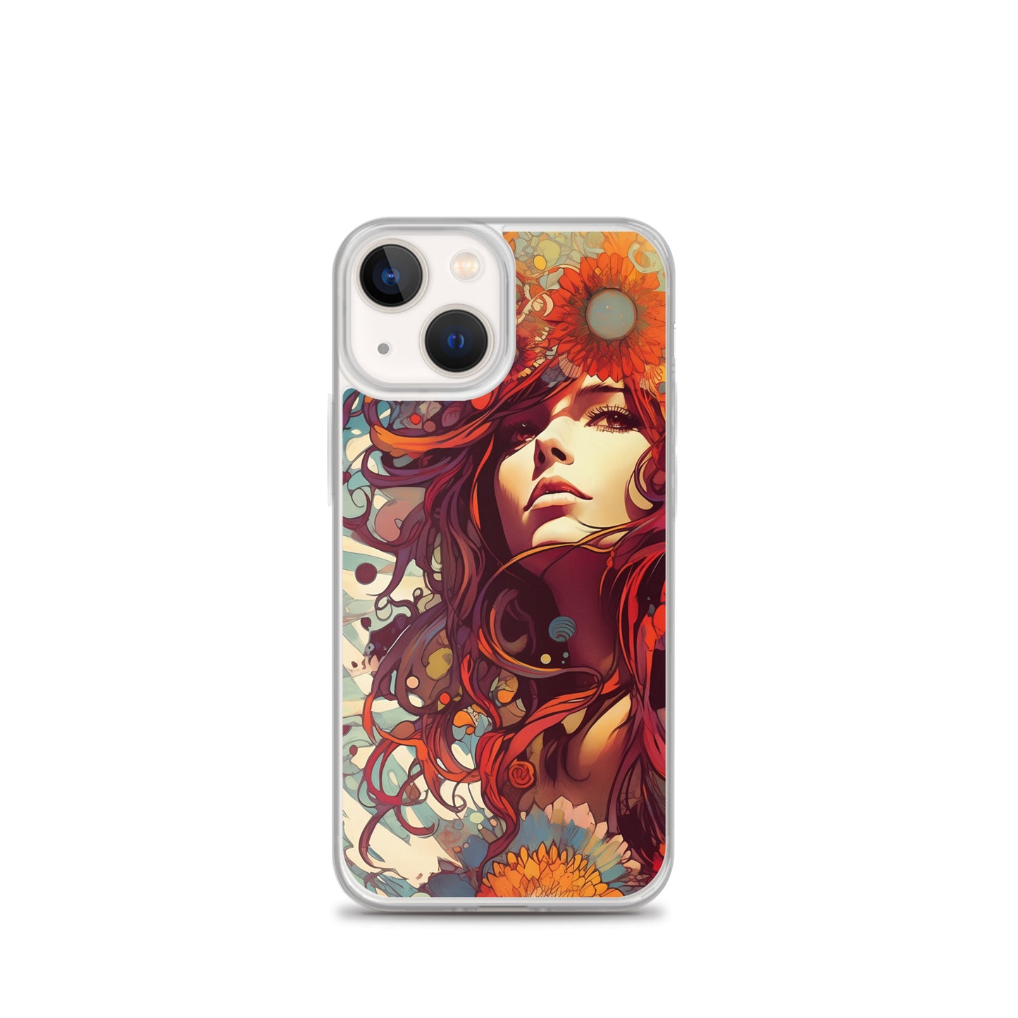 iPhone Case - Flower Immersed Woman
