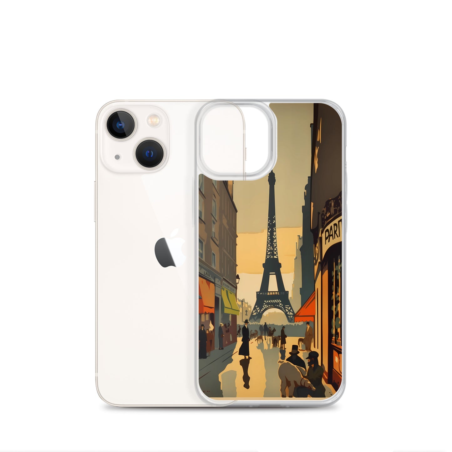 iPhone Case - Vintage Adverts - Parisian Street