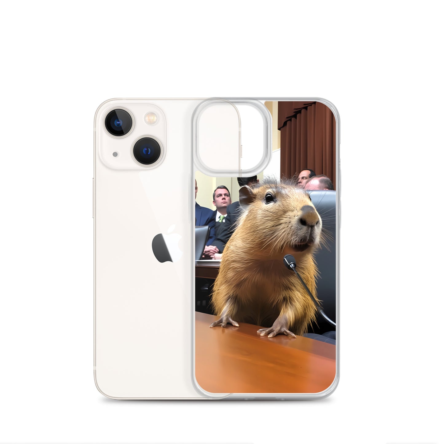 iPhone Case - Testifying Capybara
