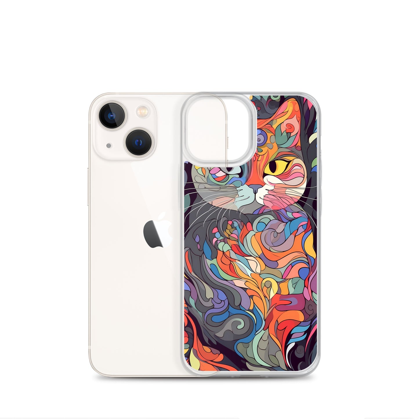 iPhone Case - Psychedelic Cat