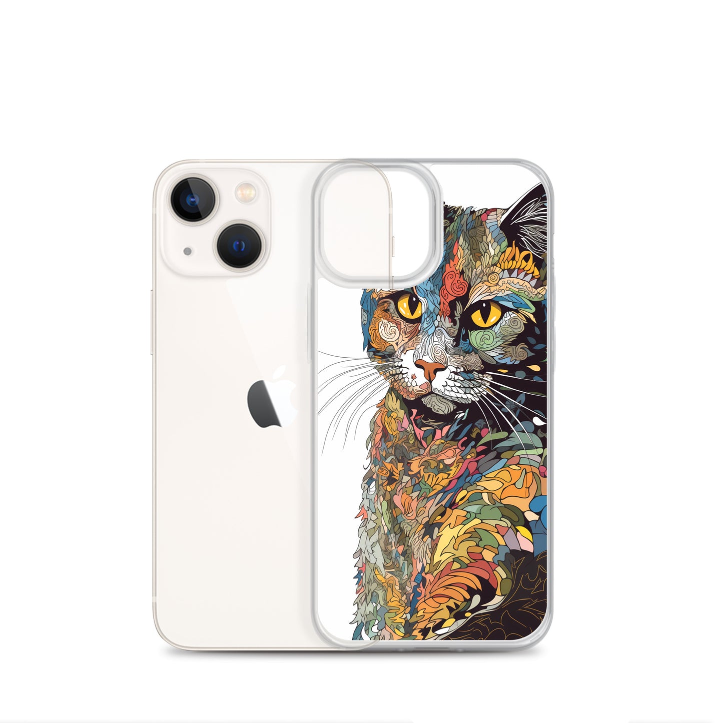 iPhone Case - Floral Feline