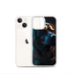 iPhone Case - Black Lab in Cyber City
