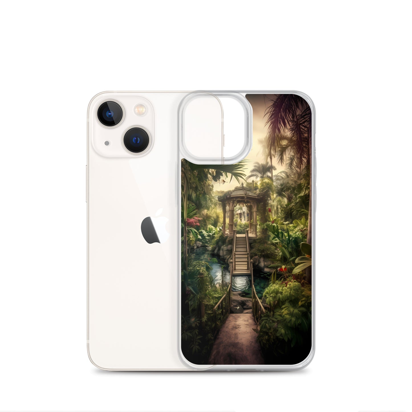 iPhone Case - Tropical Garden Path