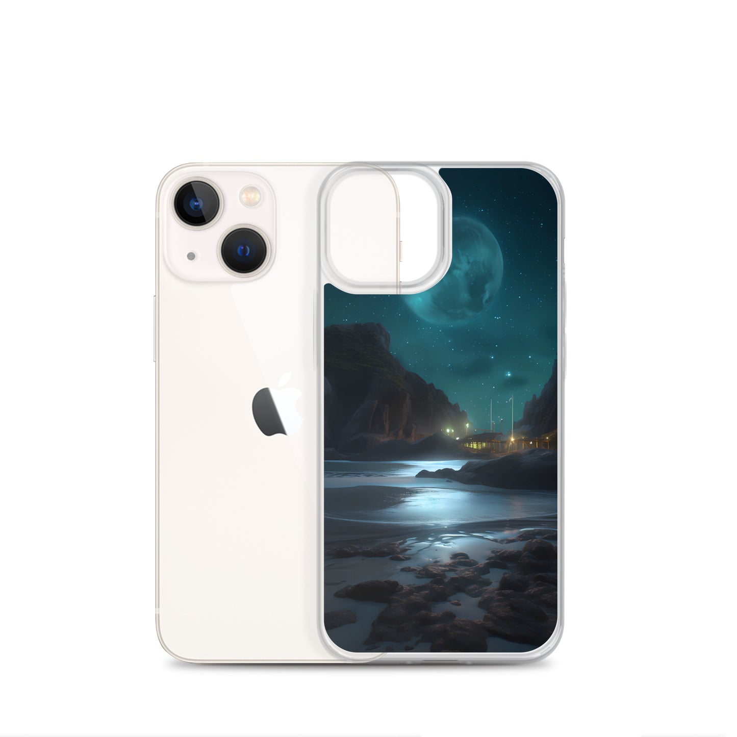 iPhone Case - Moonlit Coastal