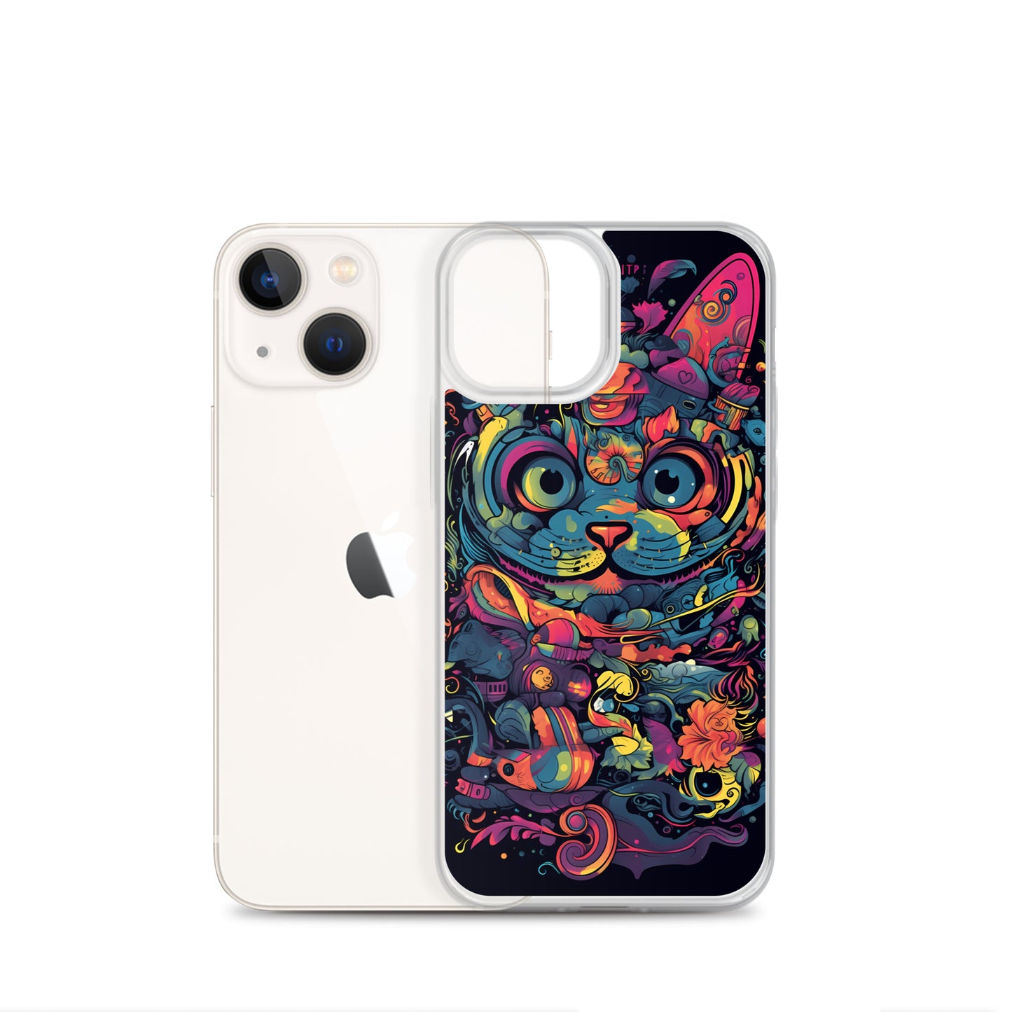 iPhone Case - Psychedelia Cat