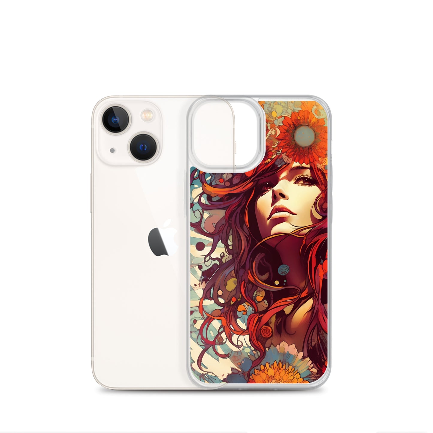 iPhone Case - Flower Immersed Woman