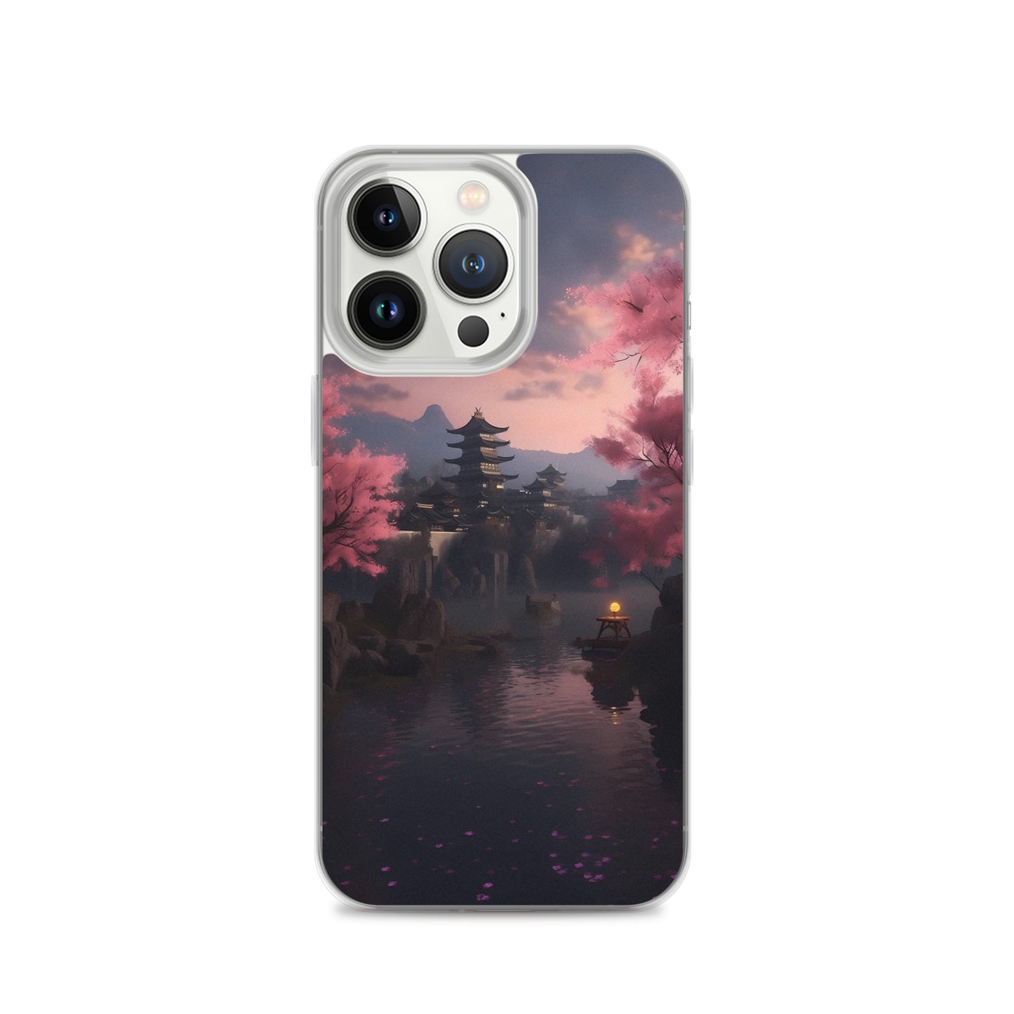 iPhone Case - Cherry Blossoms on Lake