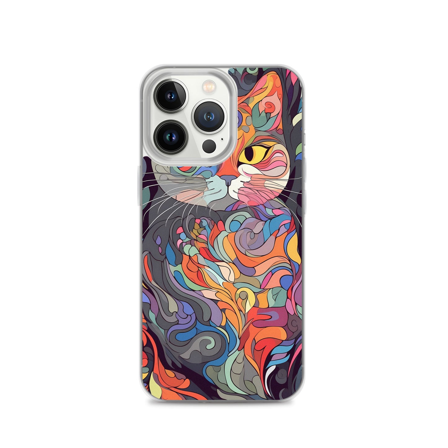 iPhone Case - Psychedelic Cat