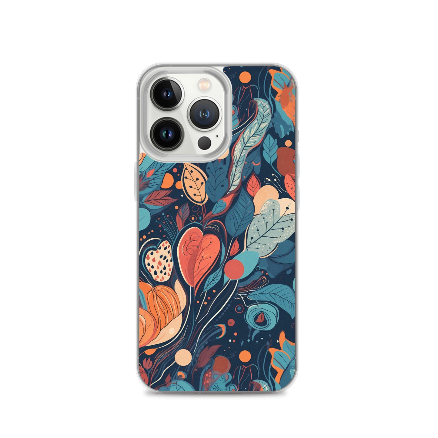 iPhone Case -  Whimsical Leaf Pattern