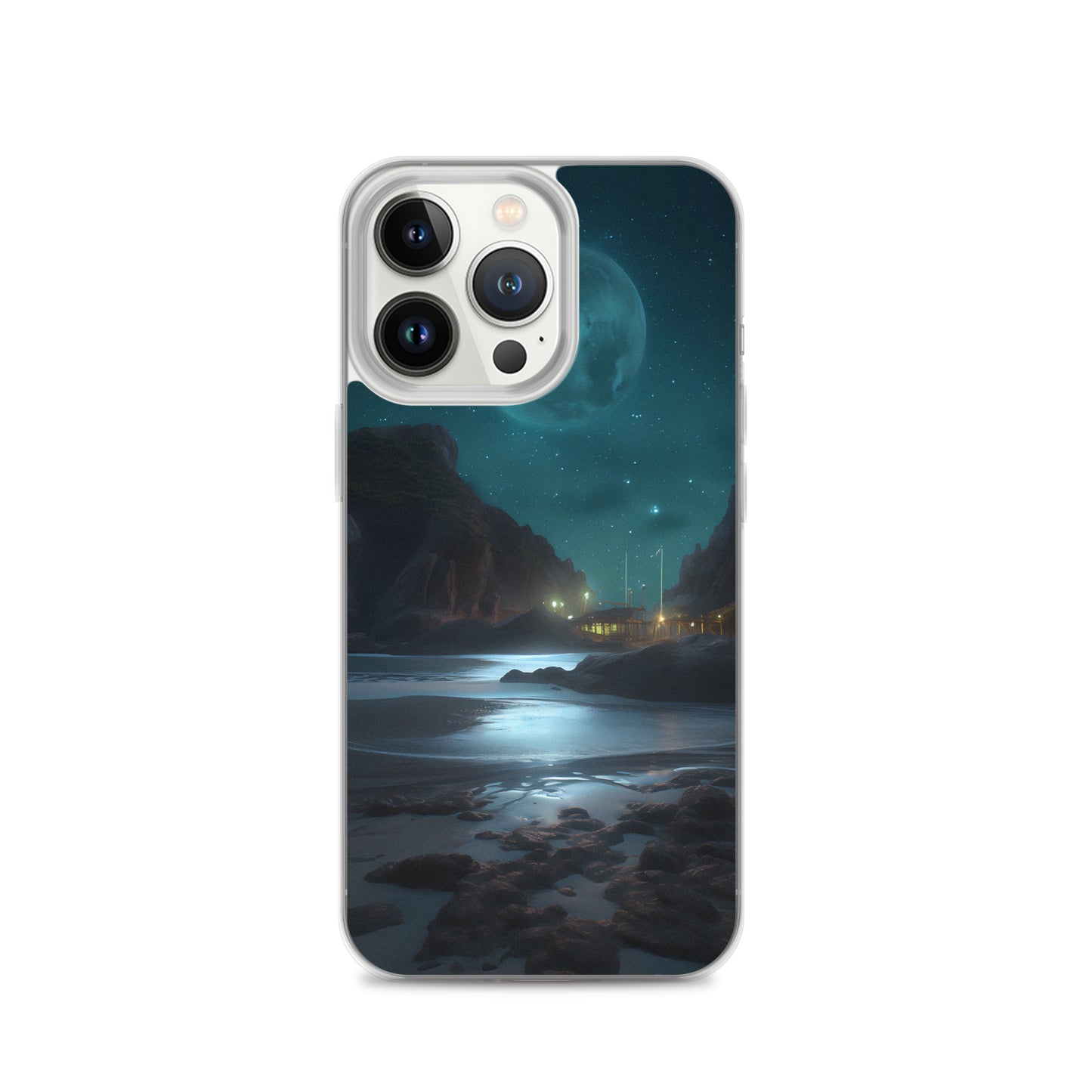 iPhone Case - Moonlit Coastal