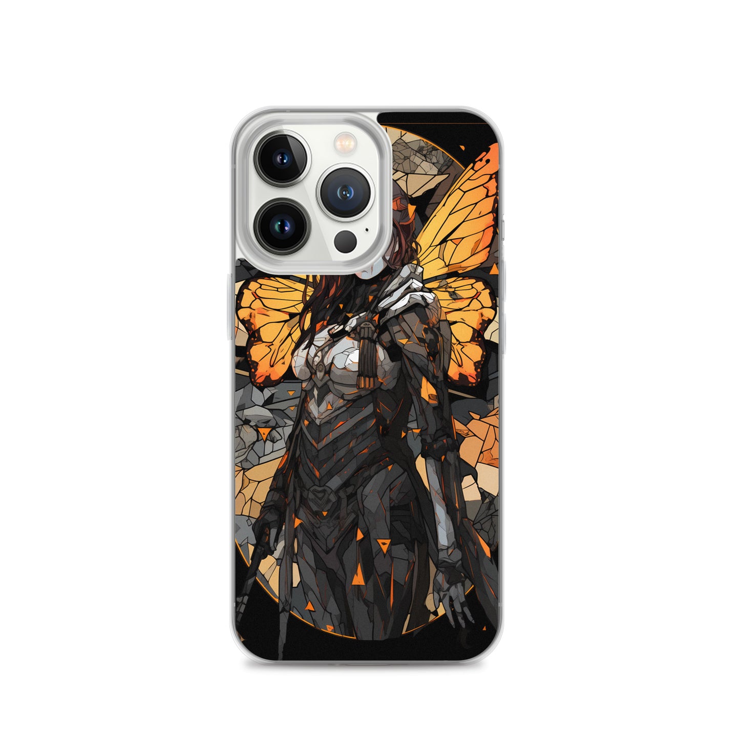 iPhone Case - Winged Woman Stained Glass