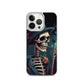 iPhone Case - Cryptidcore Skeleton Smoker
