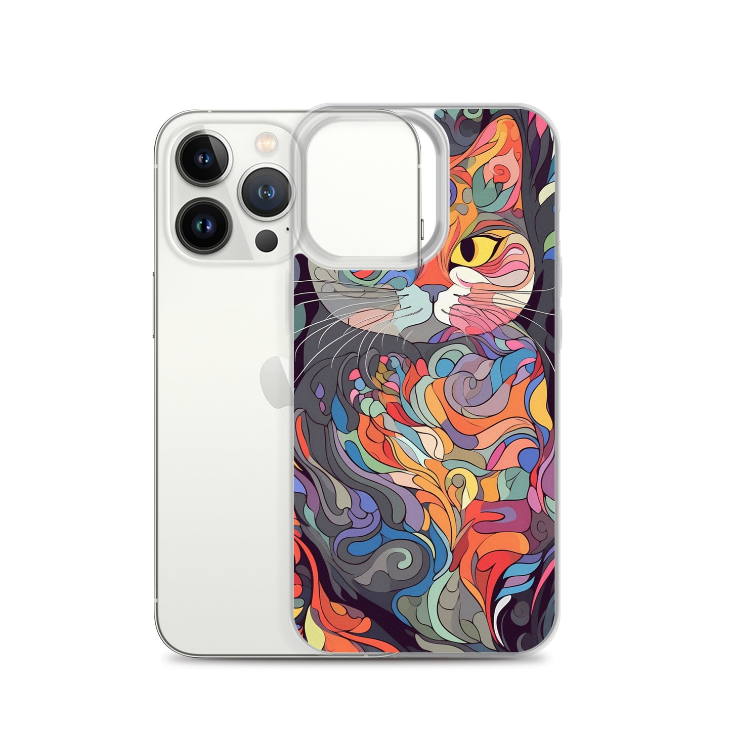 iPhone Case - Psychedelic Cat