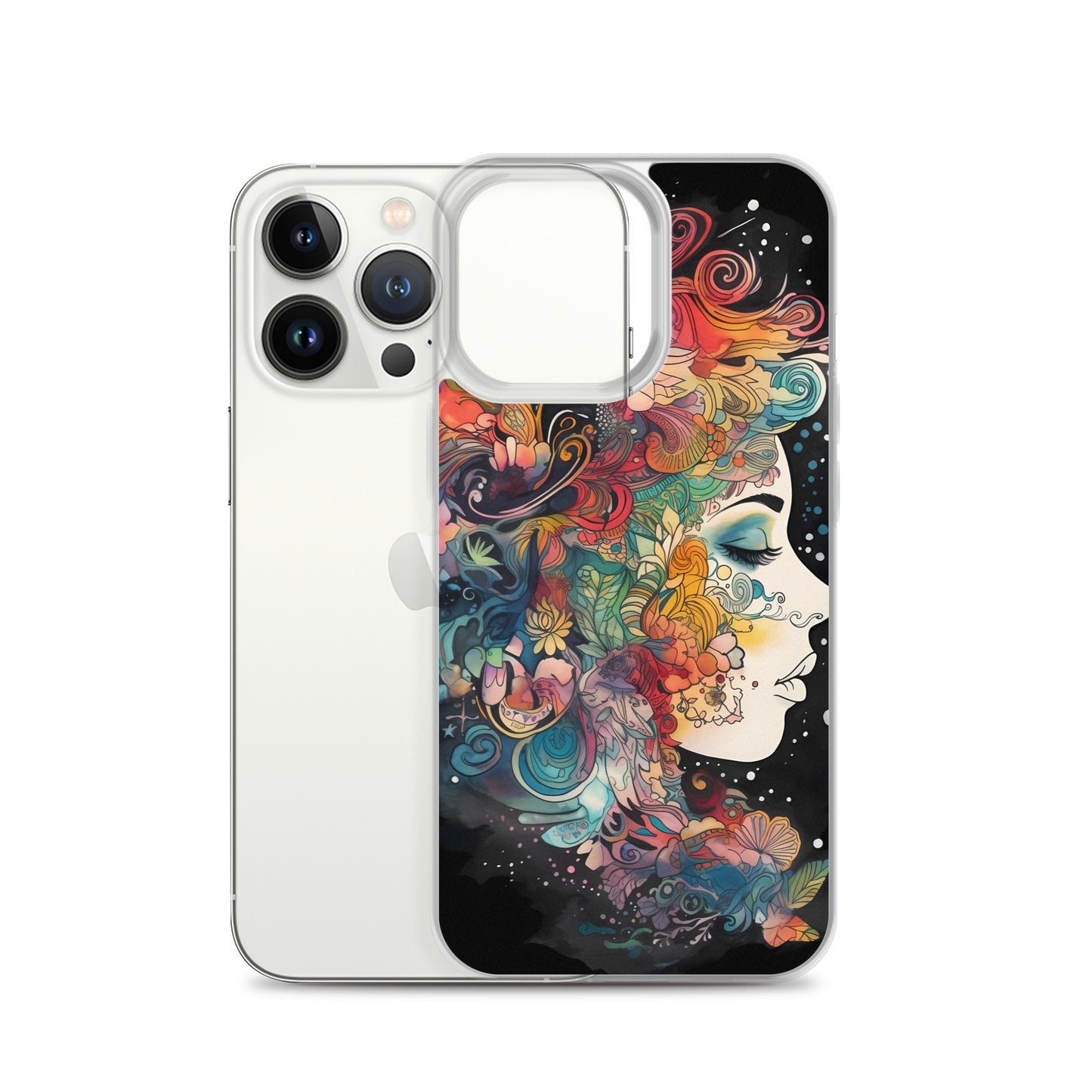 iPhone Case - Colorful Melancholy Floral