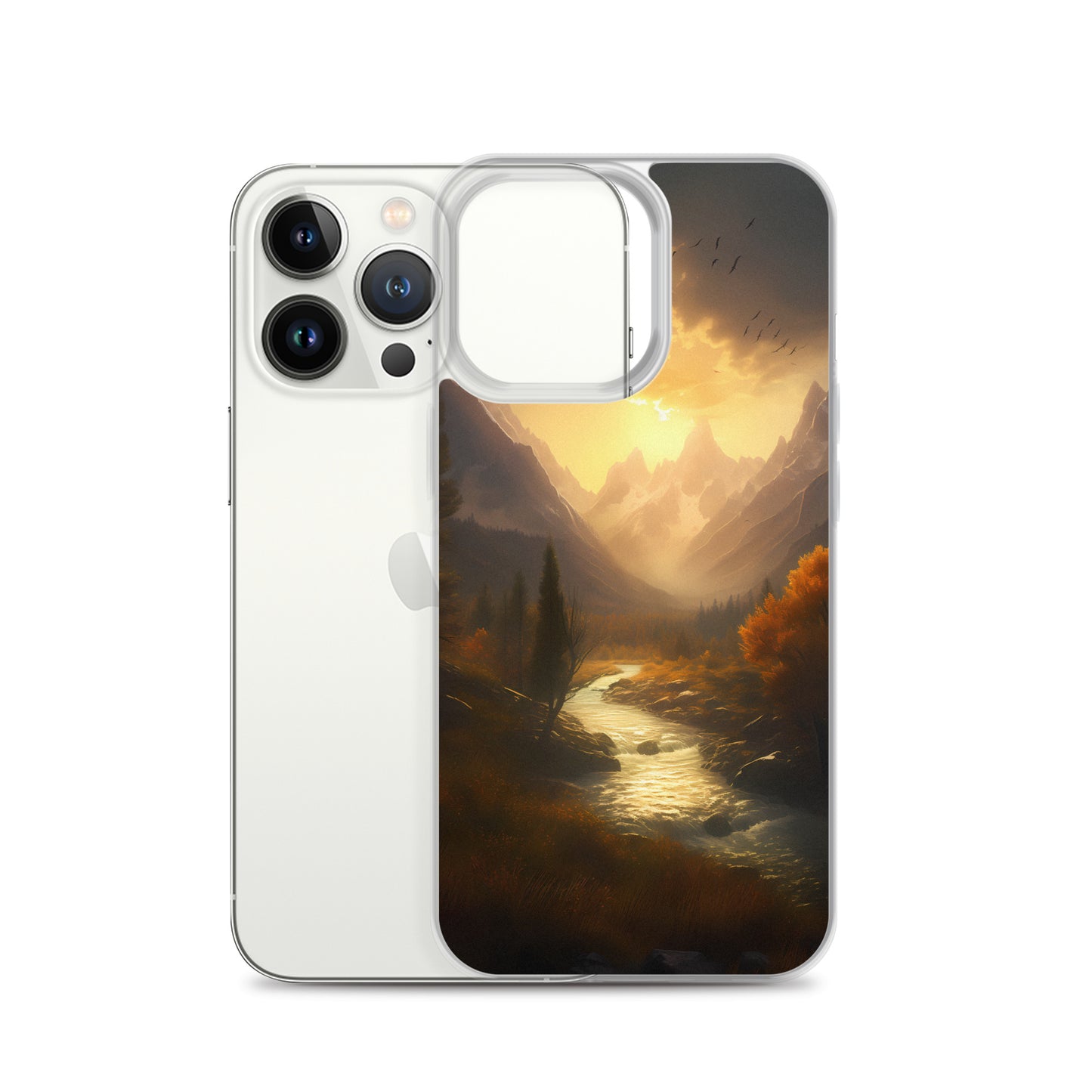 iPhone Case - Mystic Mountain Sunset