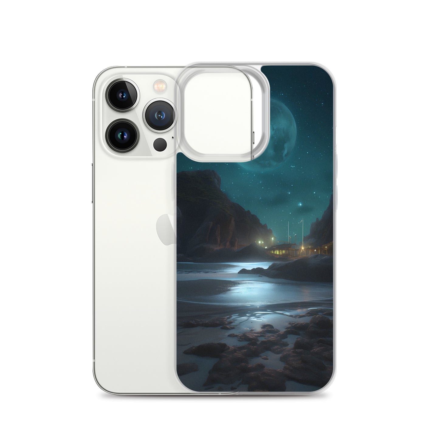 iPhone Case - Moonlit Coastal