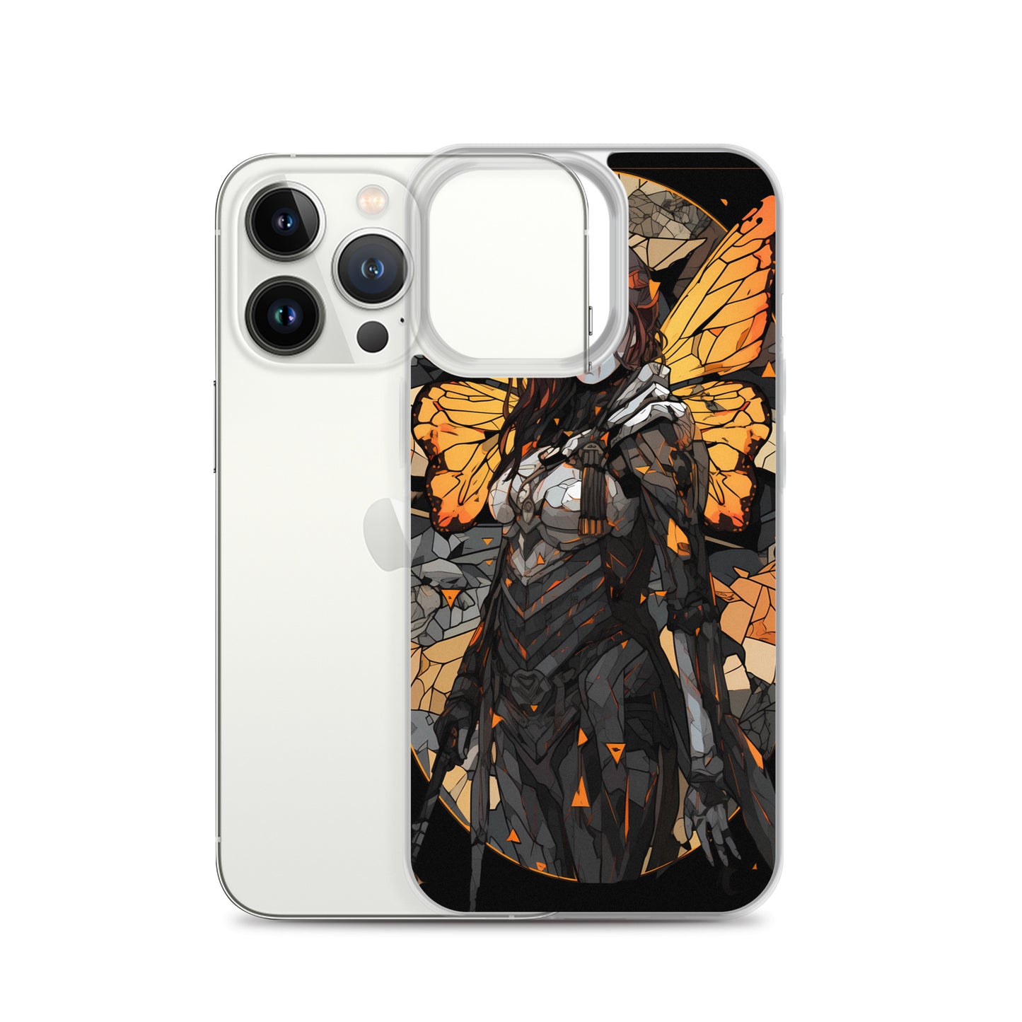 iPhone Case - Winged Woman Stained Glass