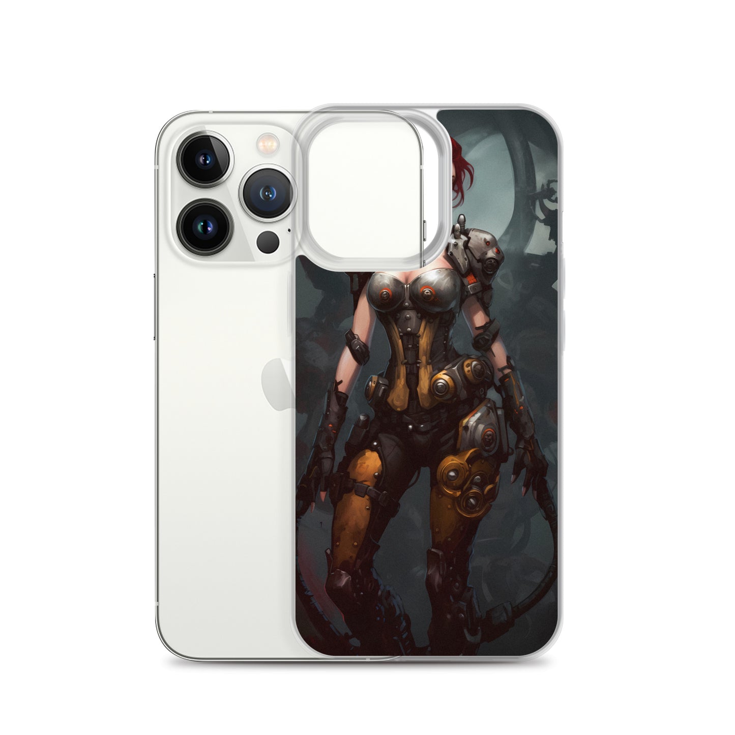 iPhone Case - Redhead Cybernetic Warrior