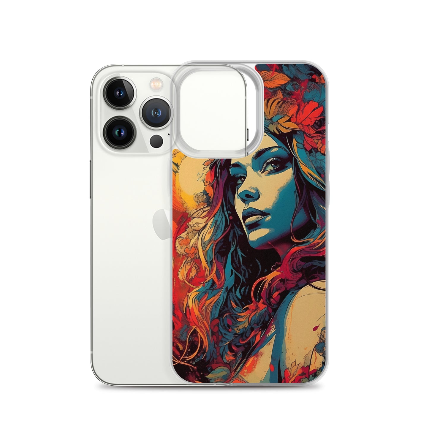 iPhone Case - Flowerpunk Woman