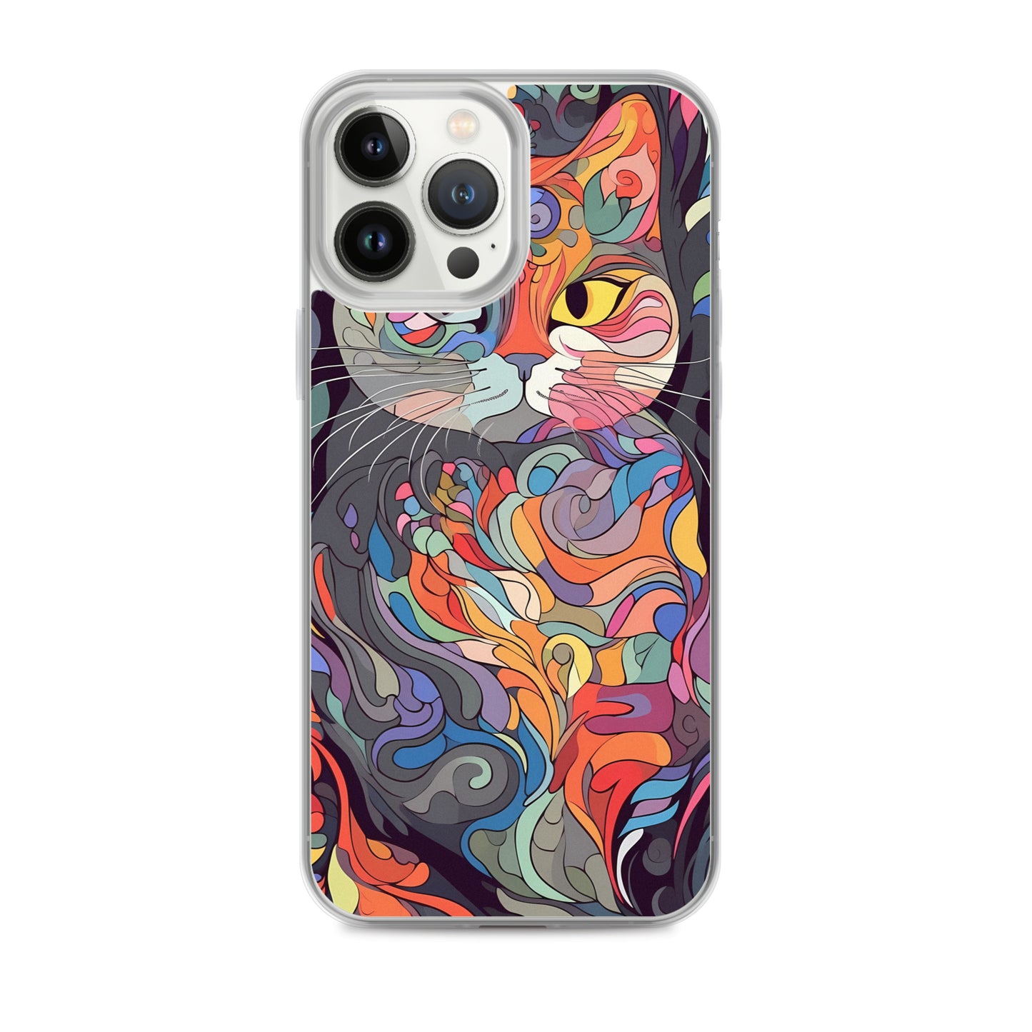 iPhone Case - Psychedelic Cat