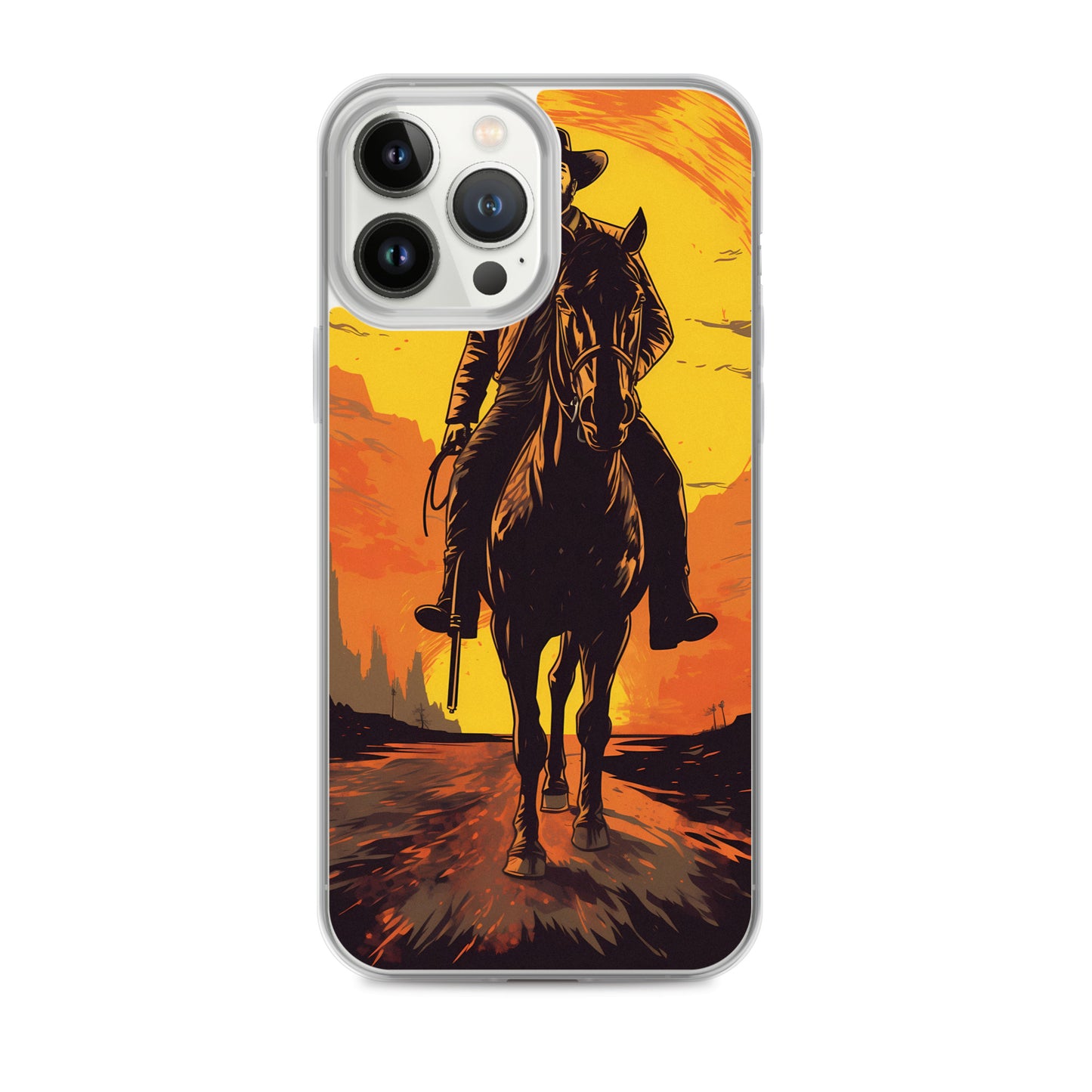 iPhone Case - Redemption in Amber and Silver