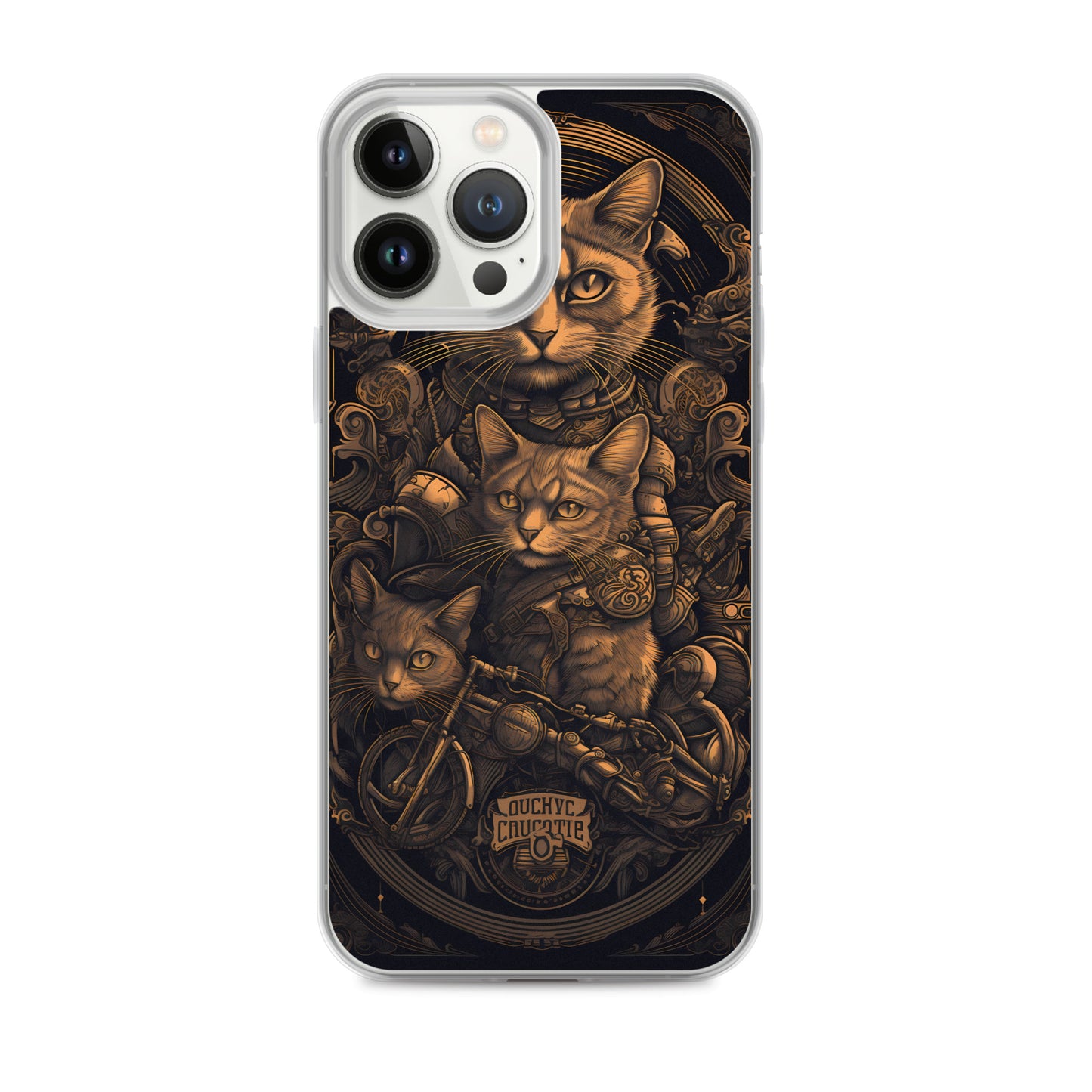 iPhone Case - Dieselpunk Cat Print