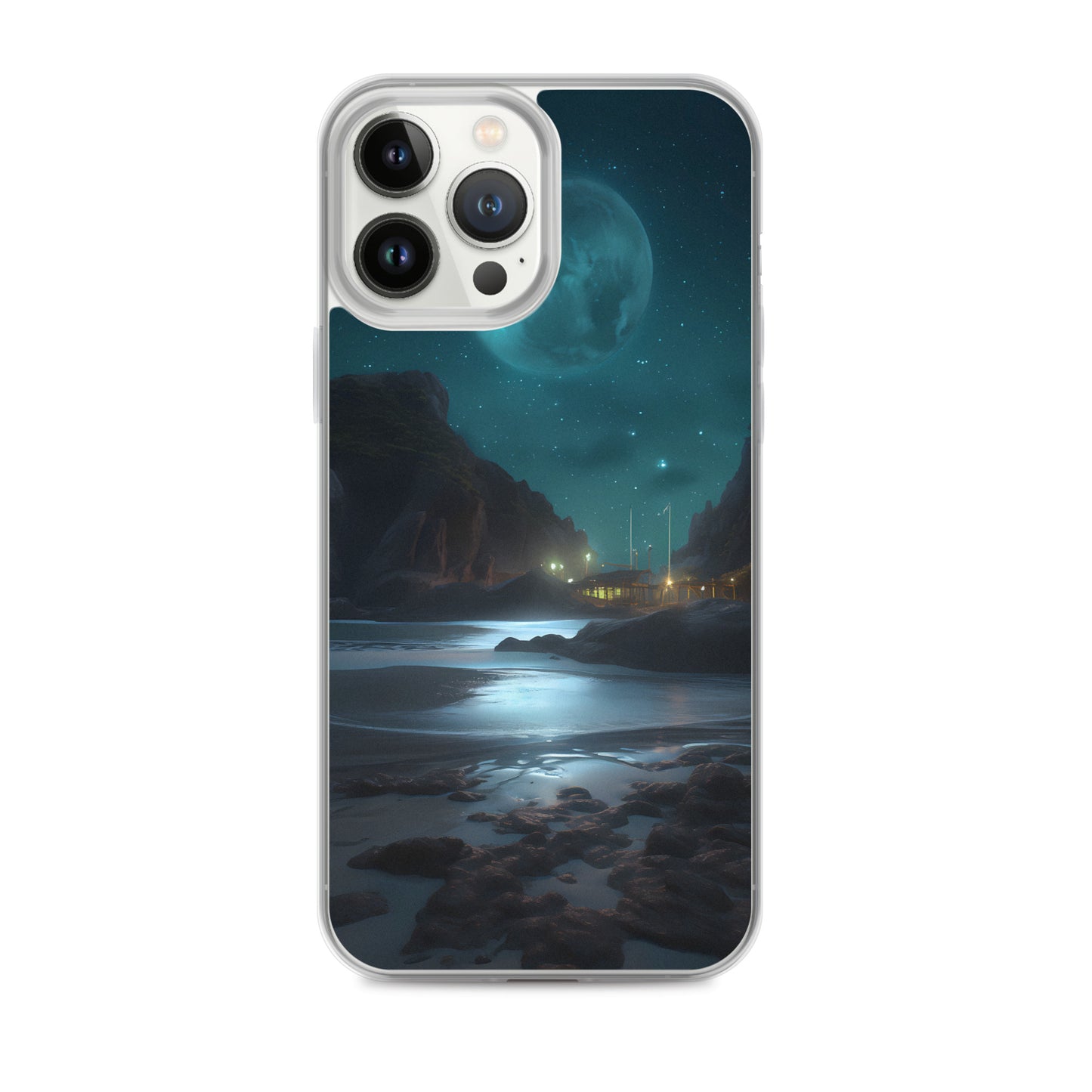 iPhone Case - Moonlit Coastal