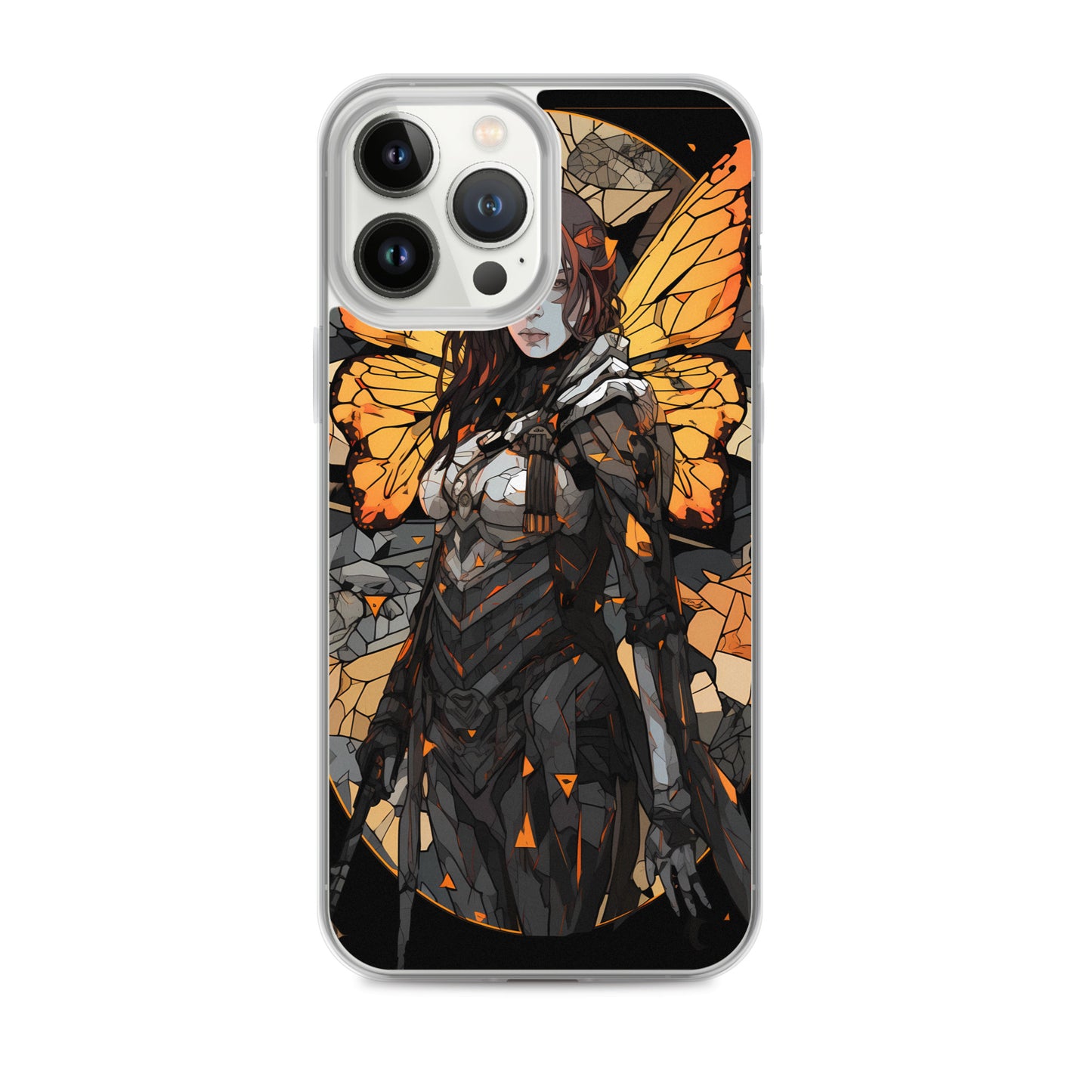 iPhone Case - Winged Woman Stained Glass
