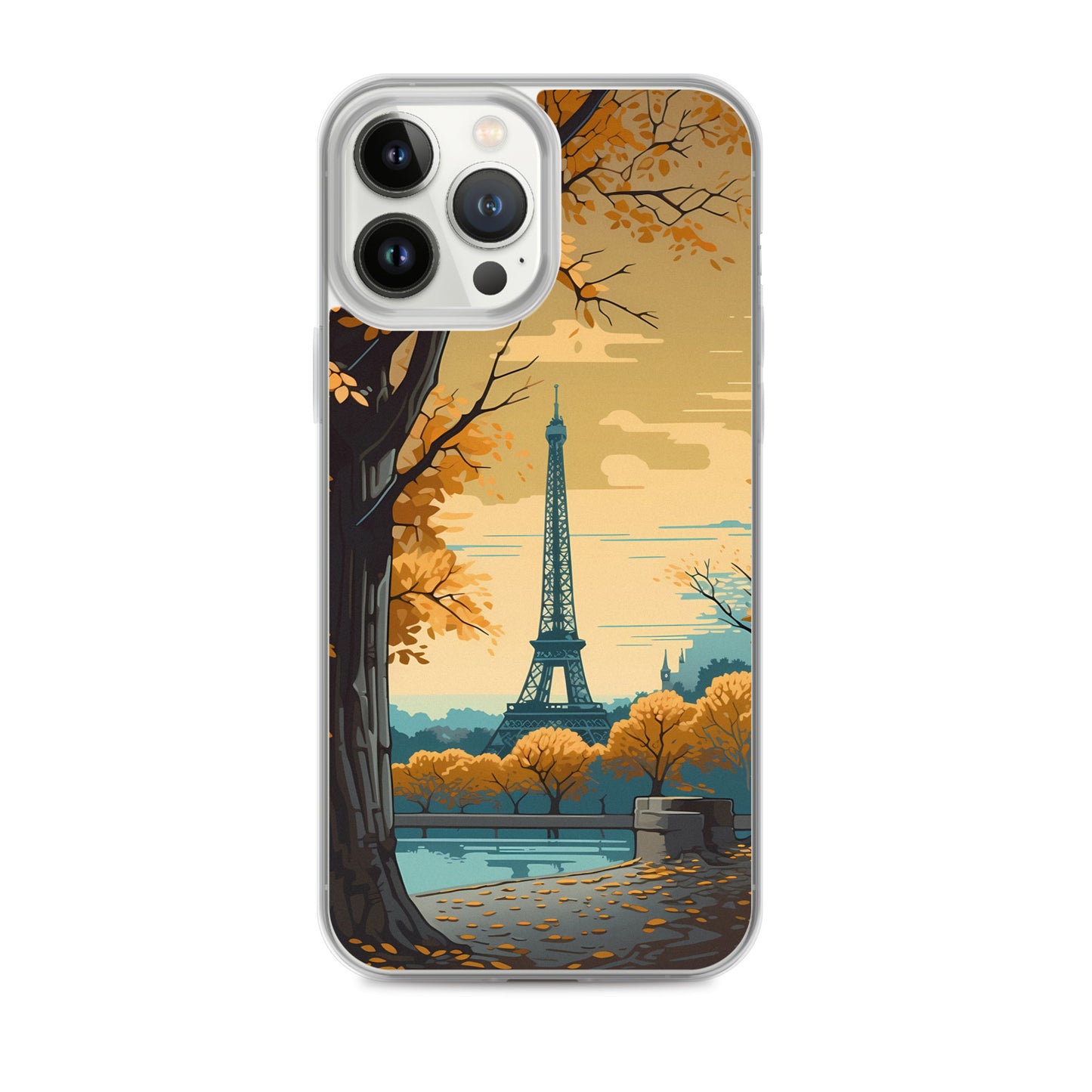iPhone Case - Golden Eiffel Tower