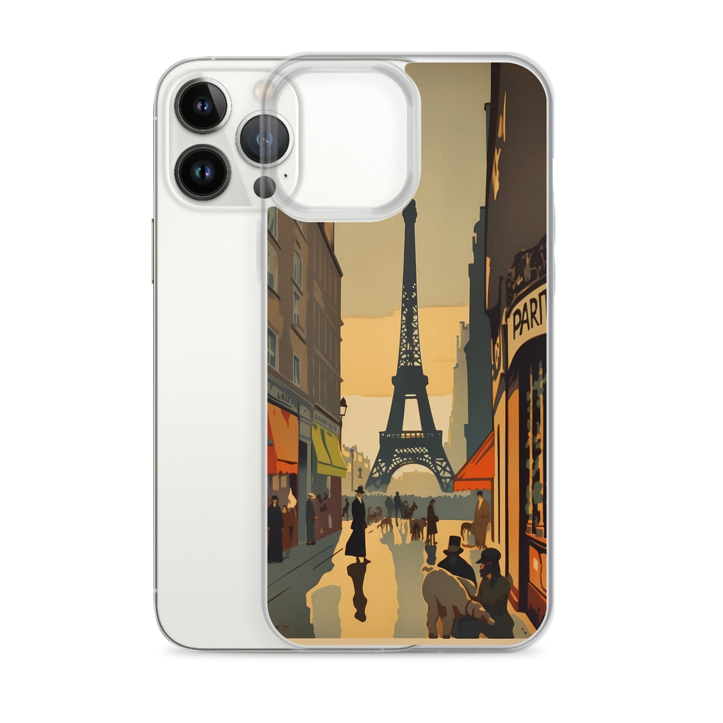 iPhone Case - Vintage Adverts - Parisian Street