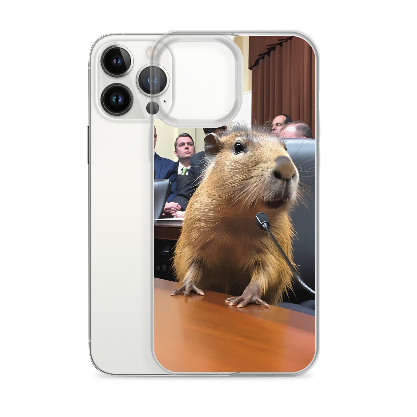 iPhone Case - Testifying Capybara
