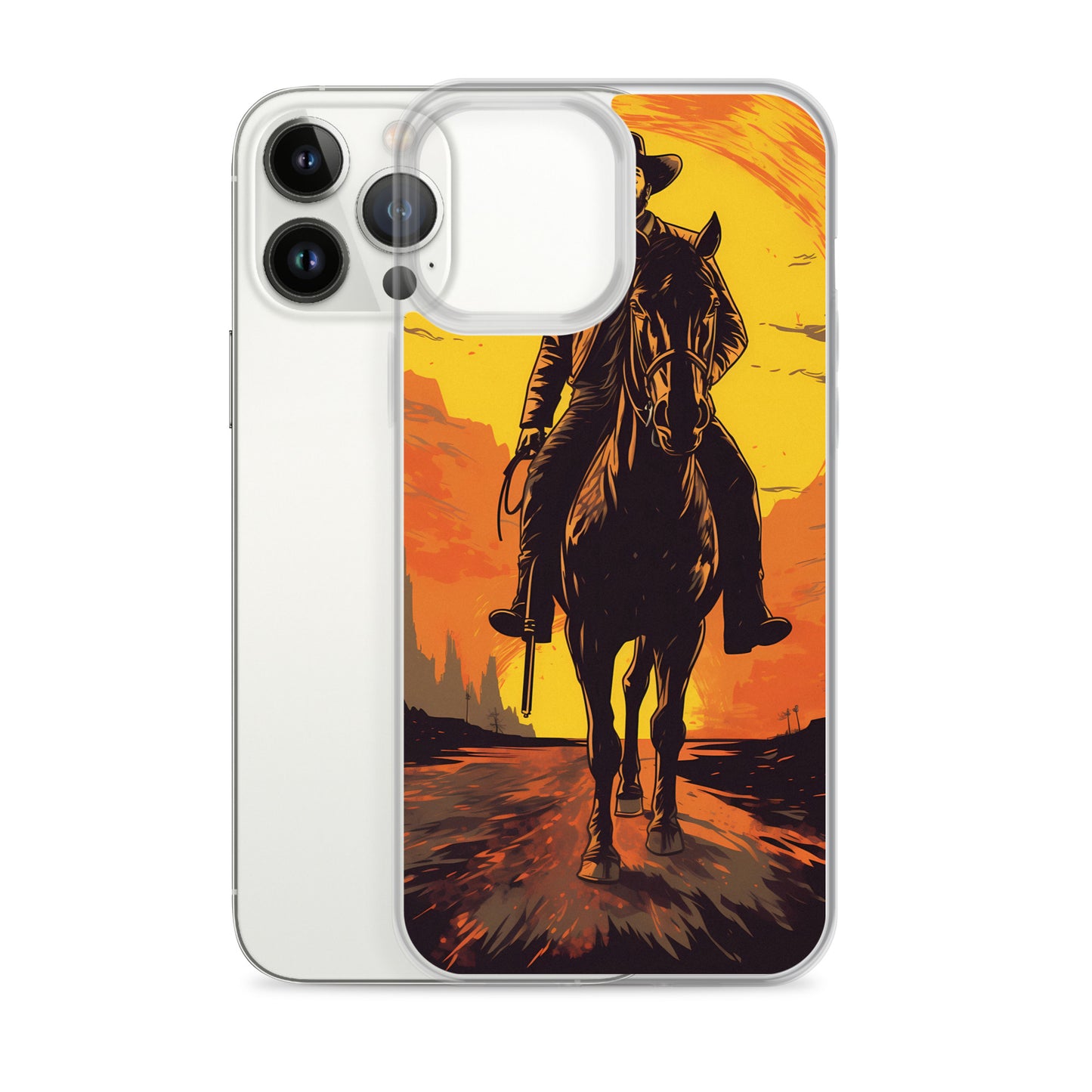 iPhone Case - Redemption in Amber and Silver