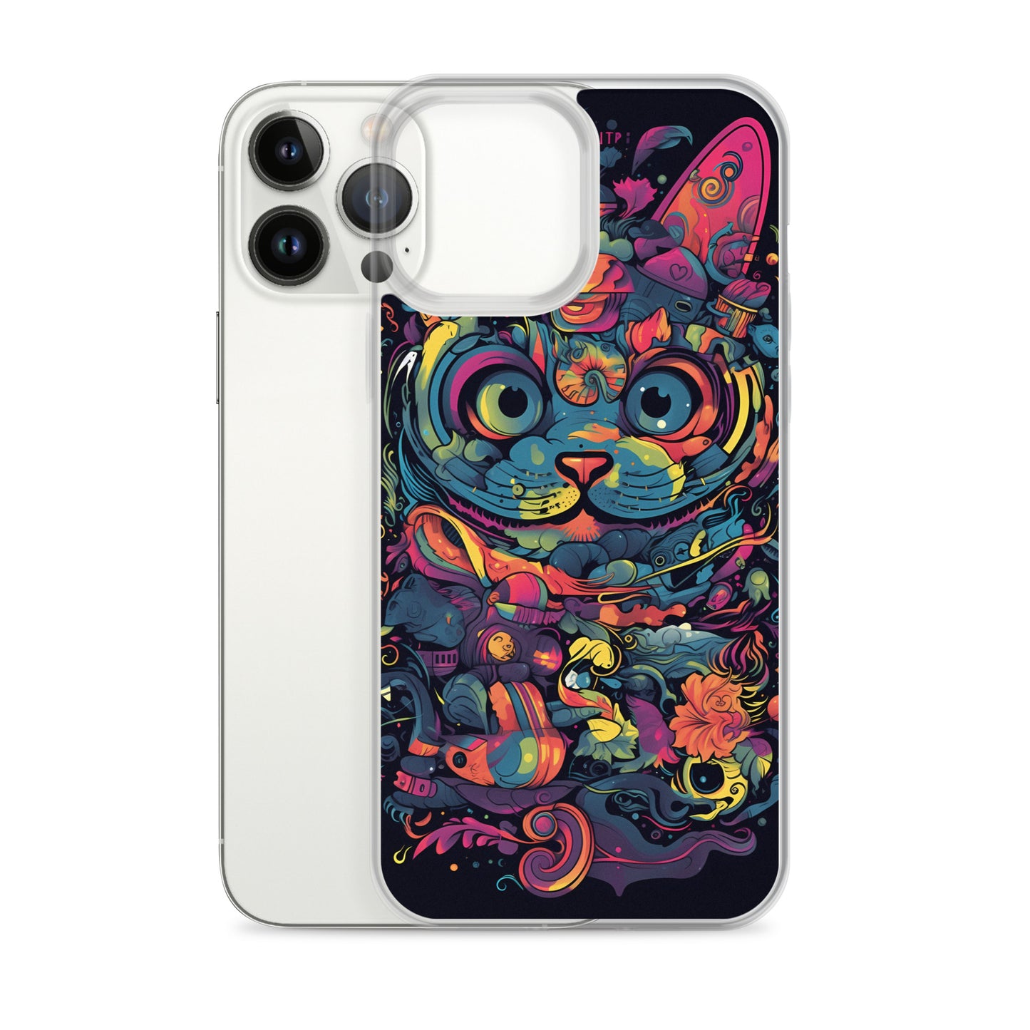 iPhone Case - Psychedelia Cat