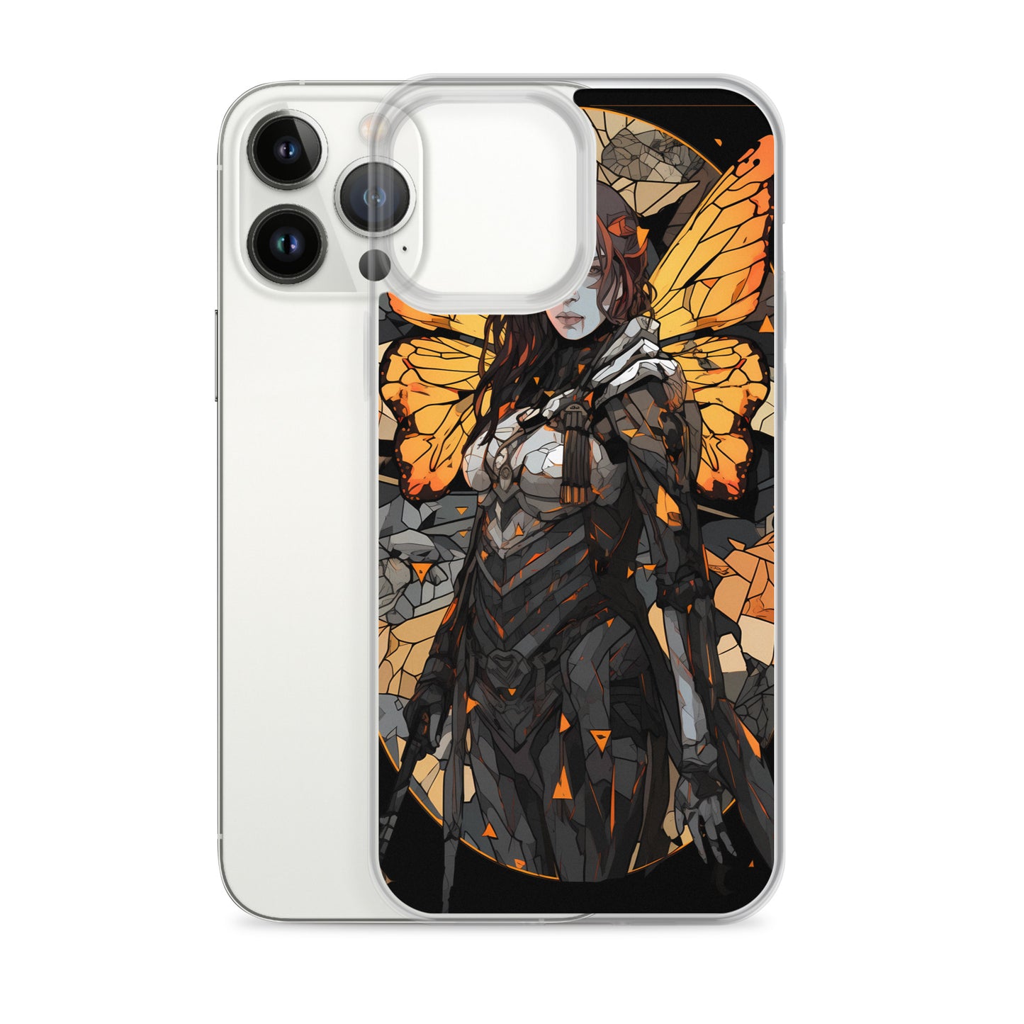 iPhone Case - Winged Woman Stained Glass