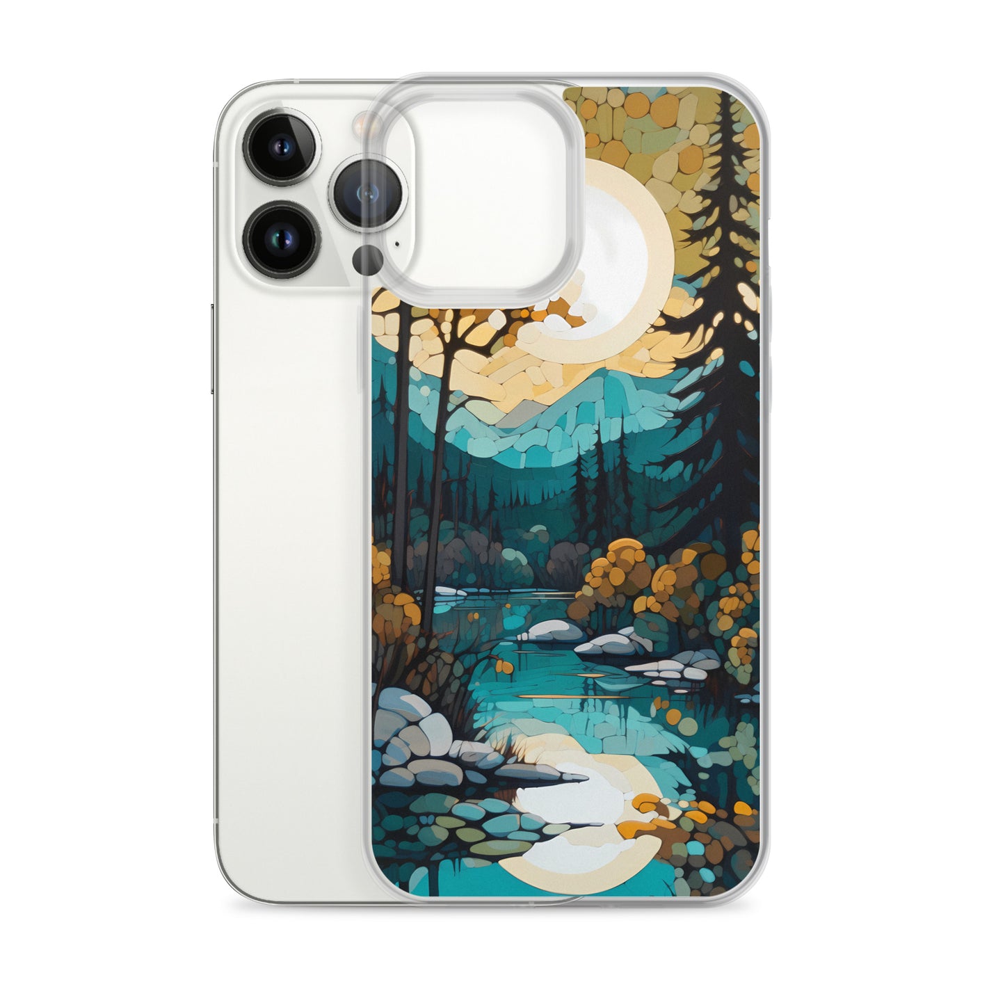 iPhone Case - The Moonlit Land & Lake