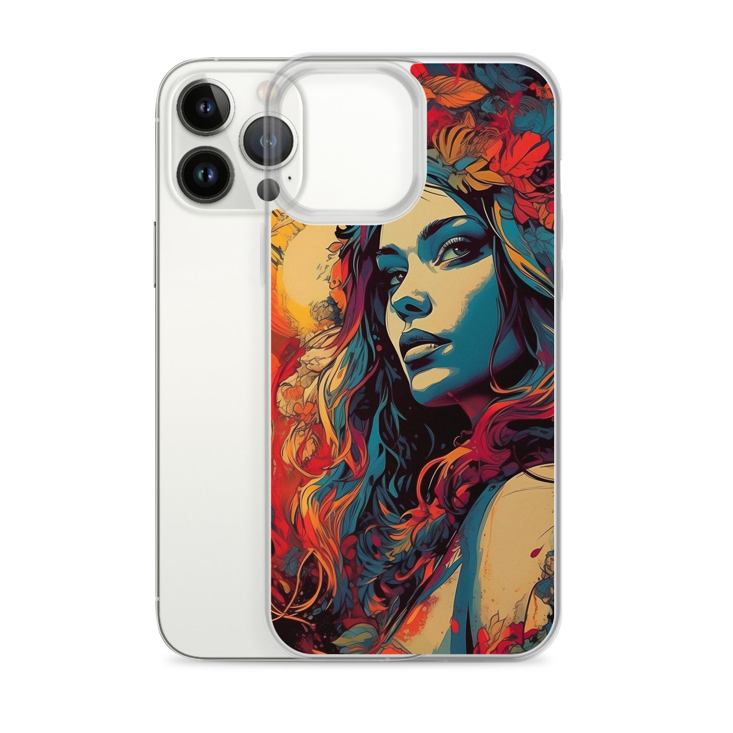 iPhone Case - Flowerpunk Woman