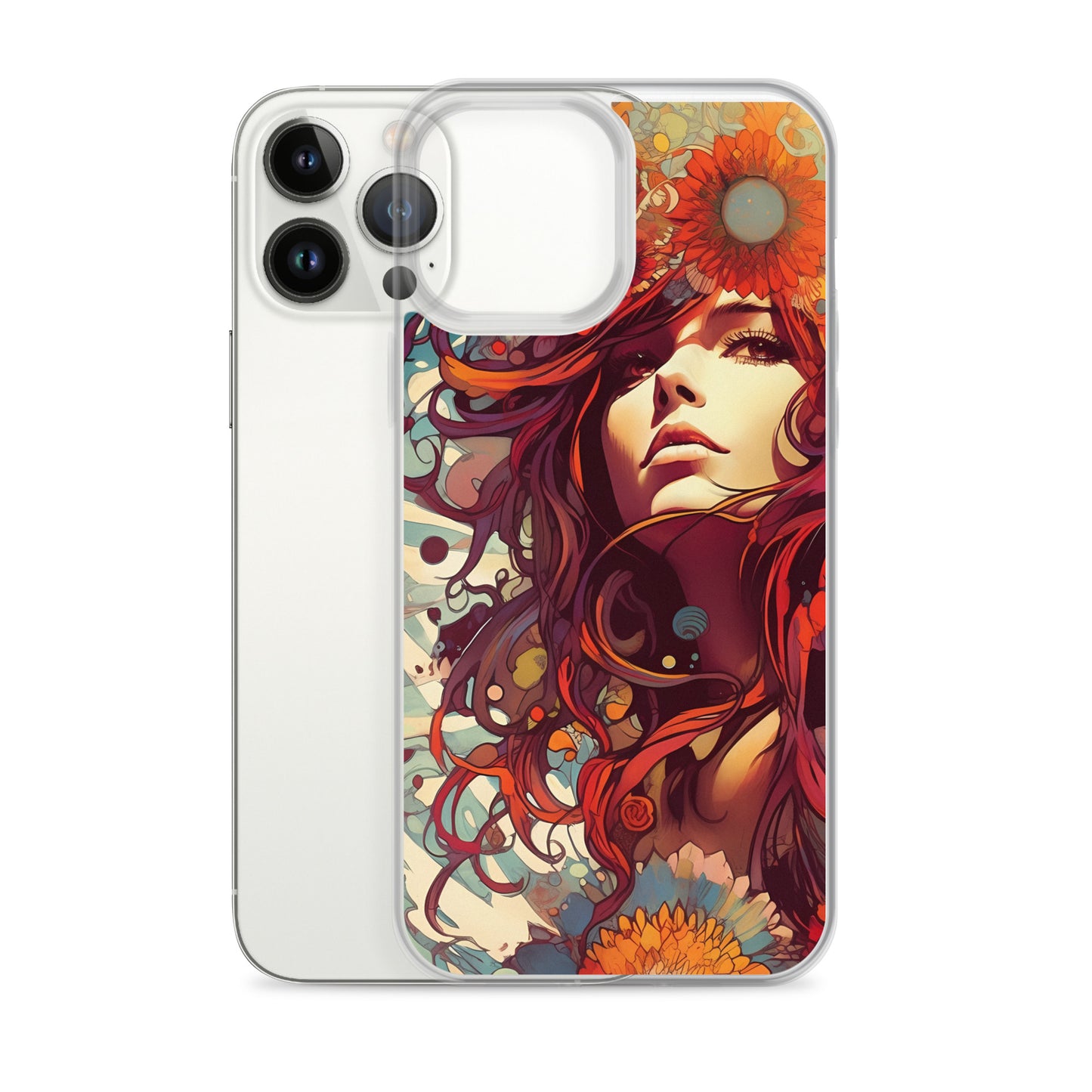 iPhone Case - Flower Immersed Woman
