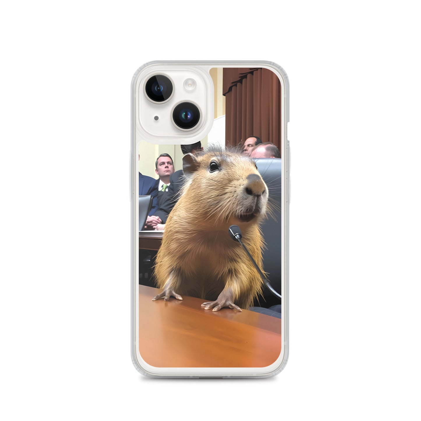 iPhone Case - Testifying Capybara