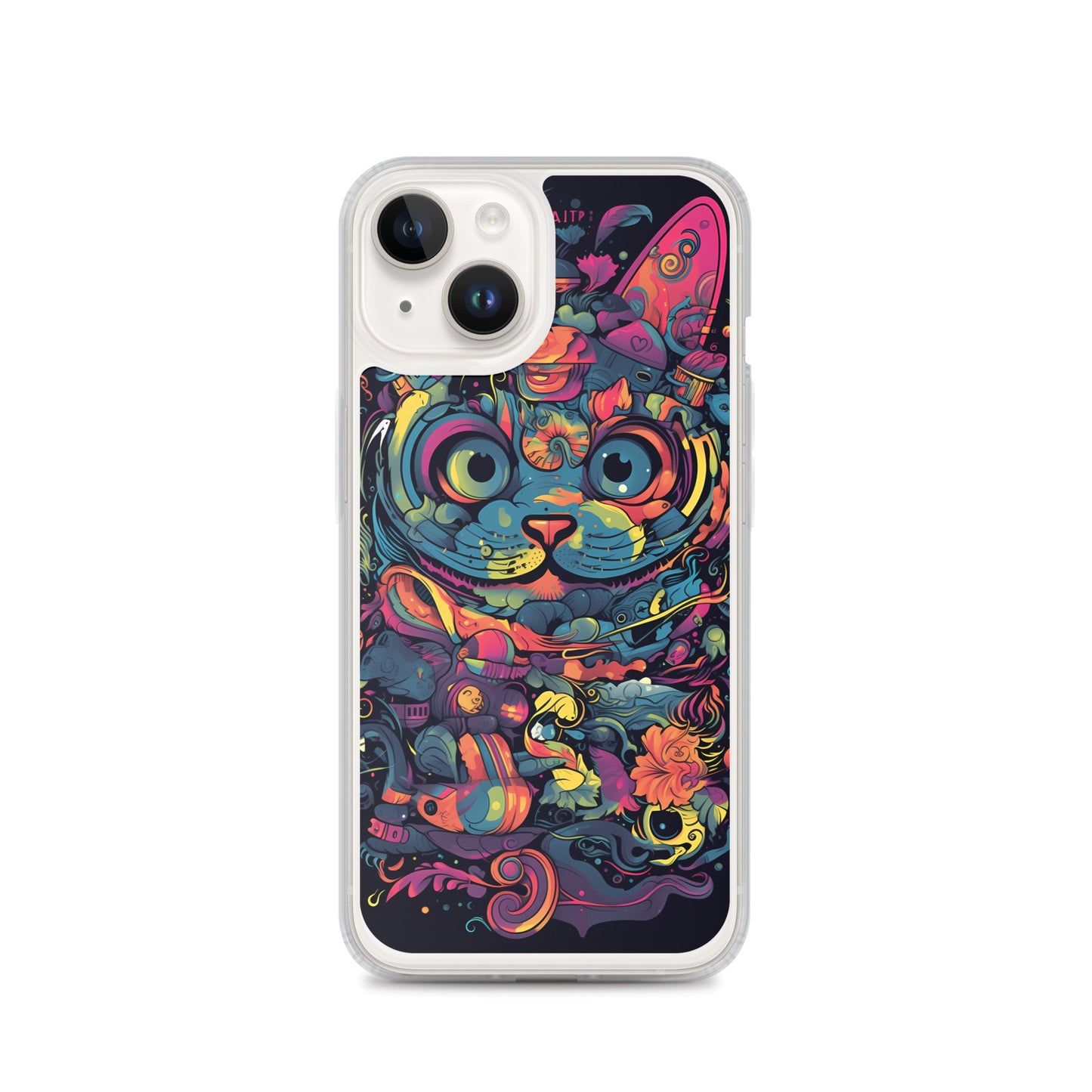 iPhone Case - Psychedelia Cat