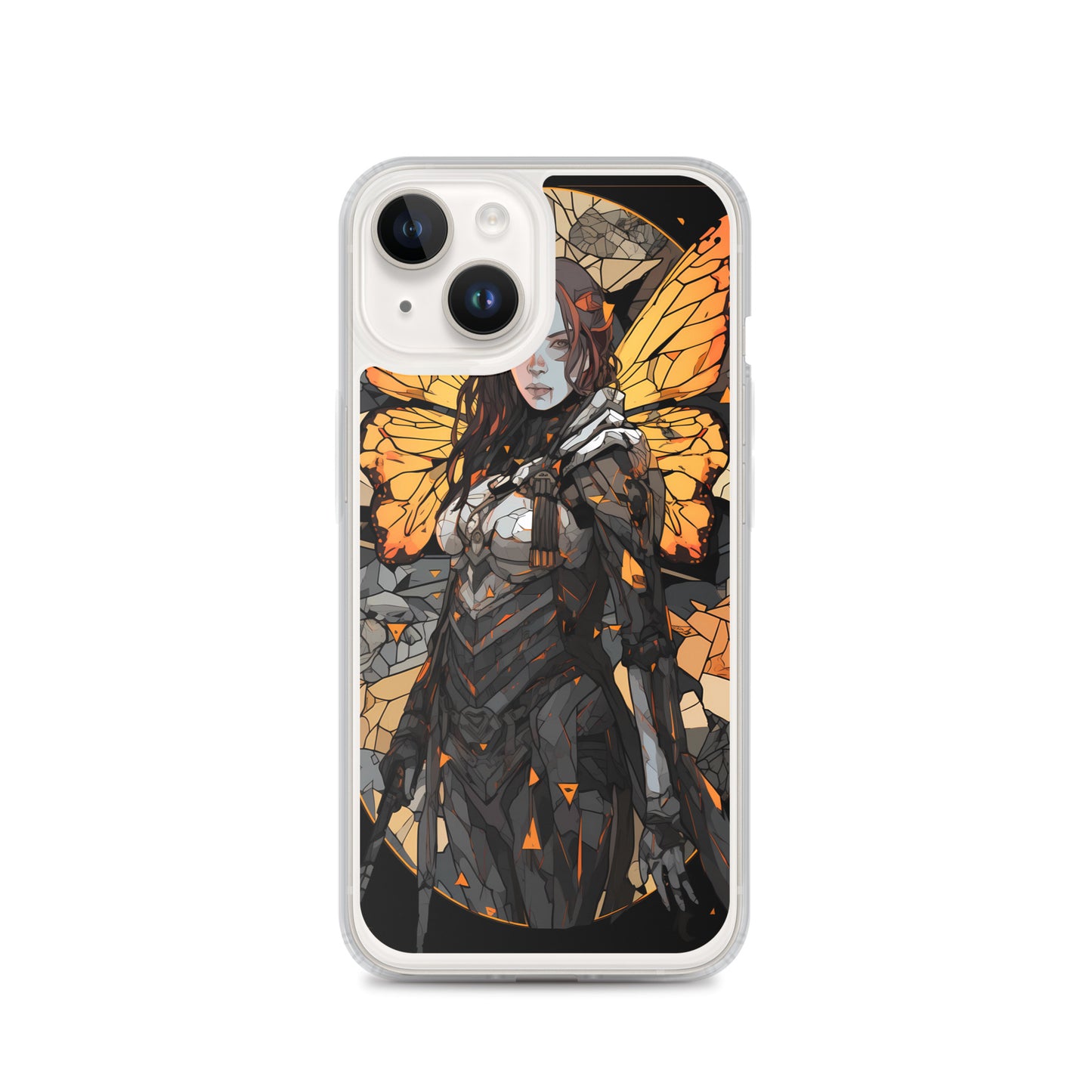 iPhone Case - Winged Woman Stained Glass