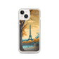 iPhone Case - Golden Eiffel Tower