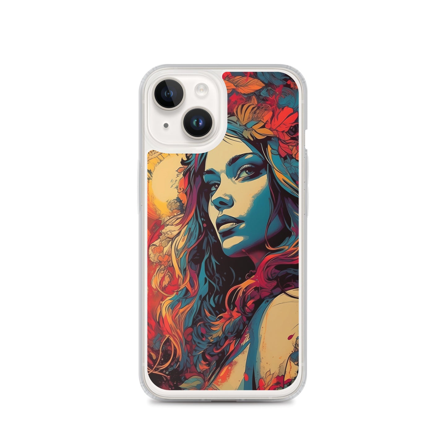 iPhone Case - Flowerpunk Woman