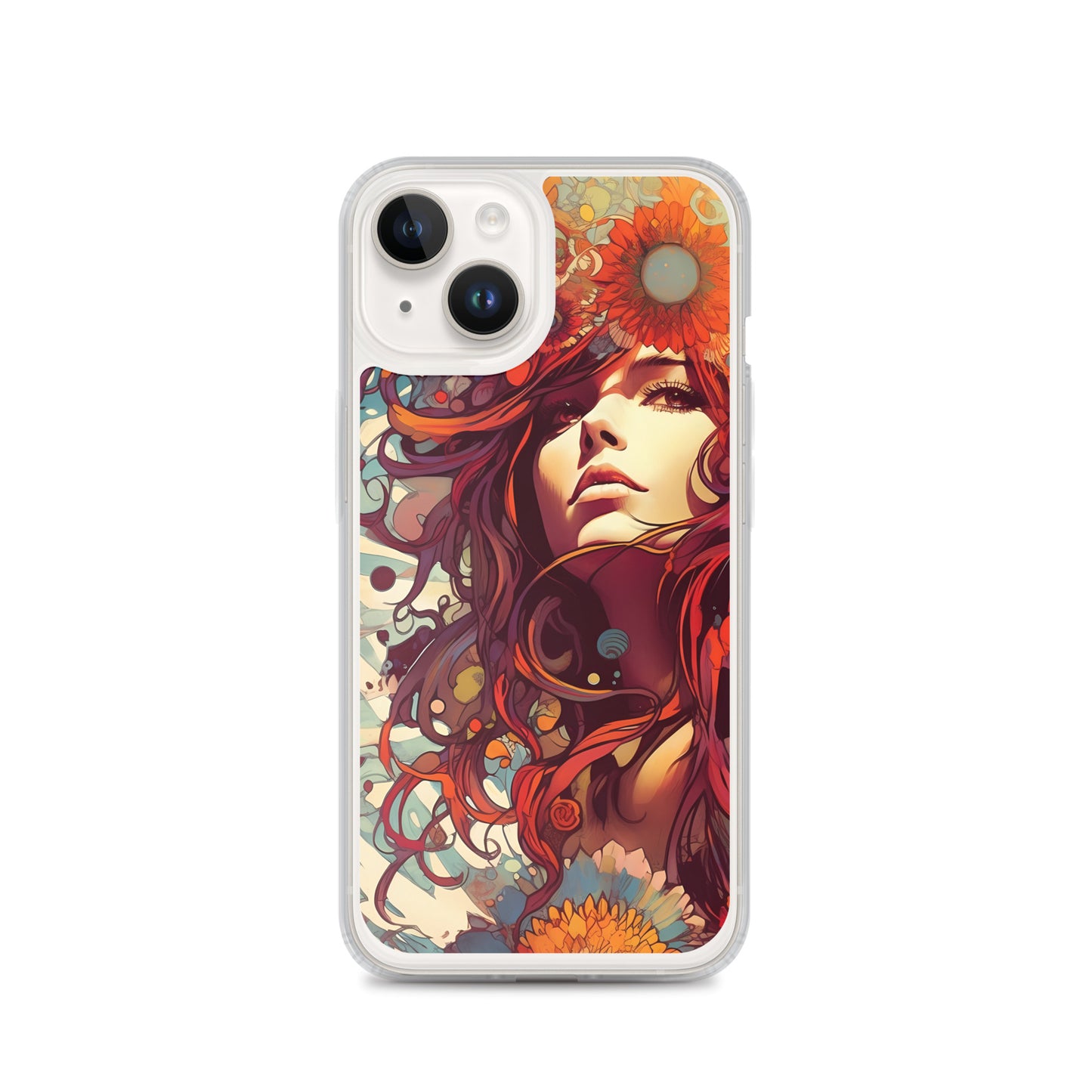 iPhone Case - Flower Immersed Woman