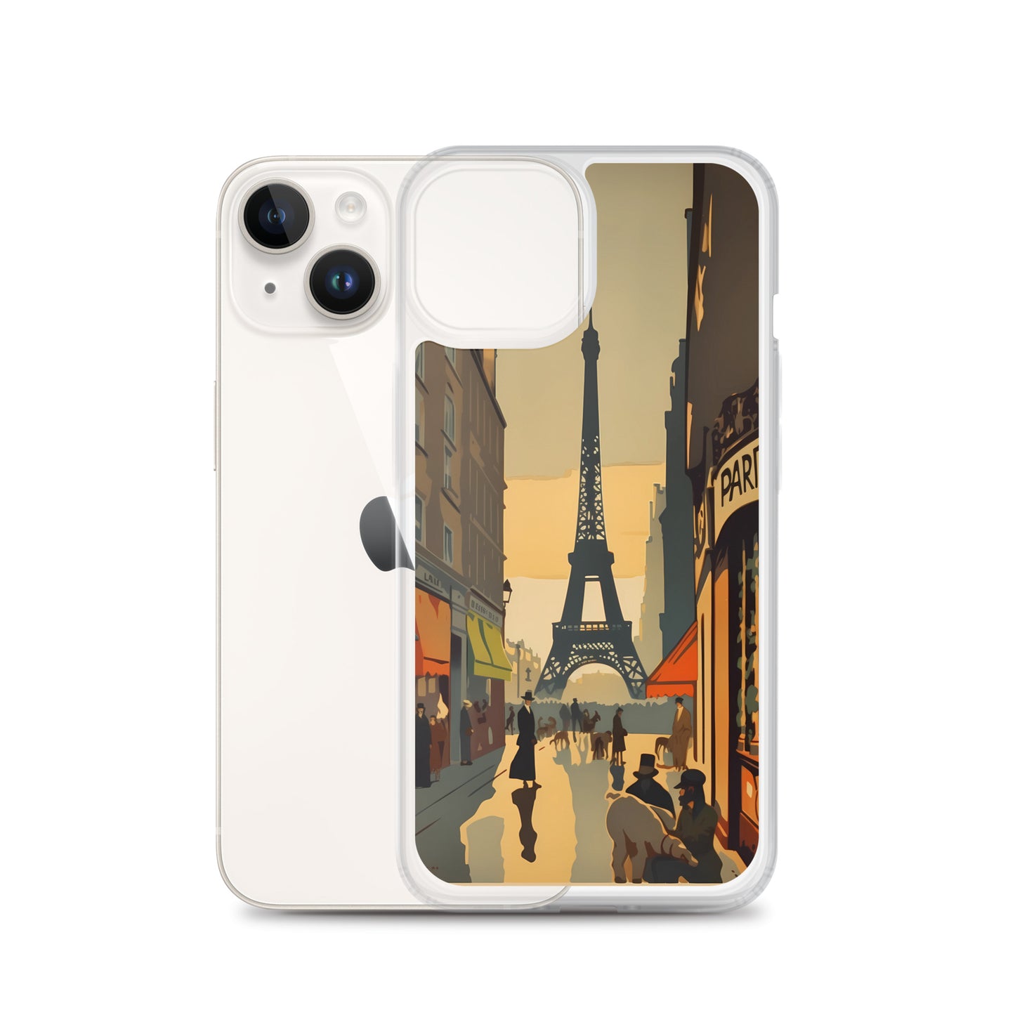 iPhone Case - Vintage Adverts - Parisian Street