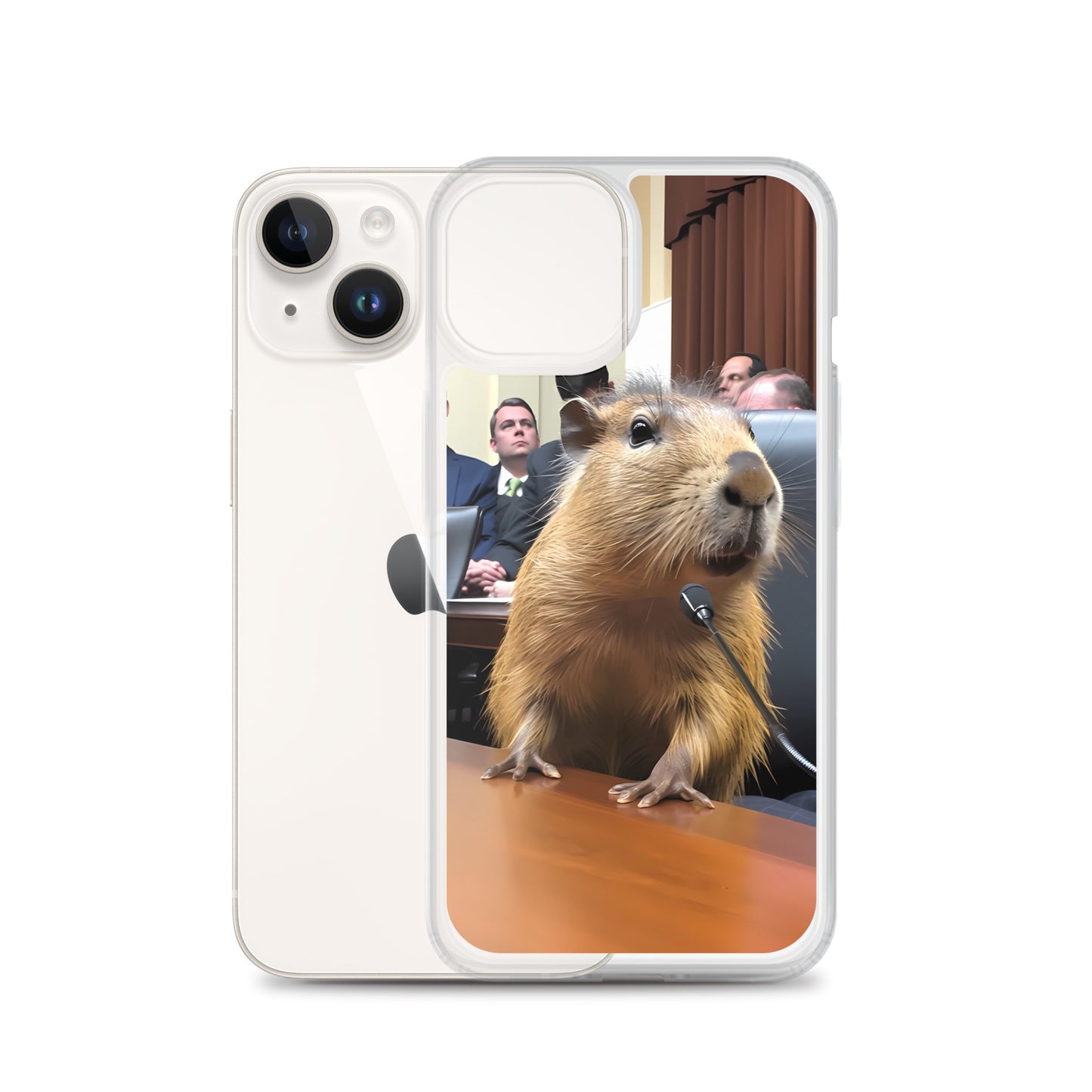 iPhone Case - Testifying Capybara