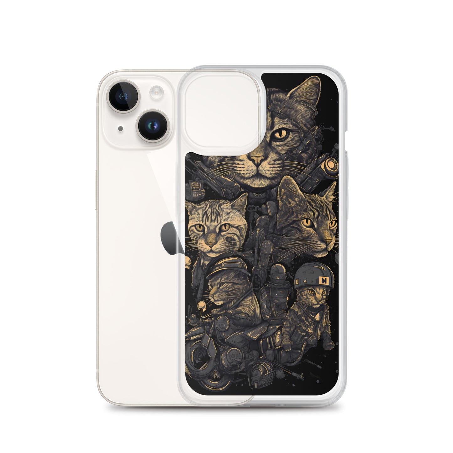 iPhone Case - Cat Bikers