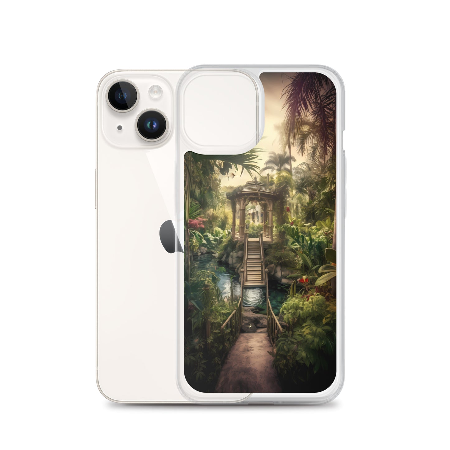 iPhone Case - Tropical Garden Path