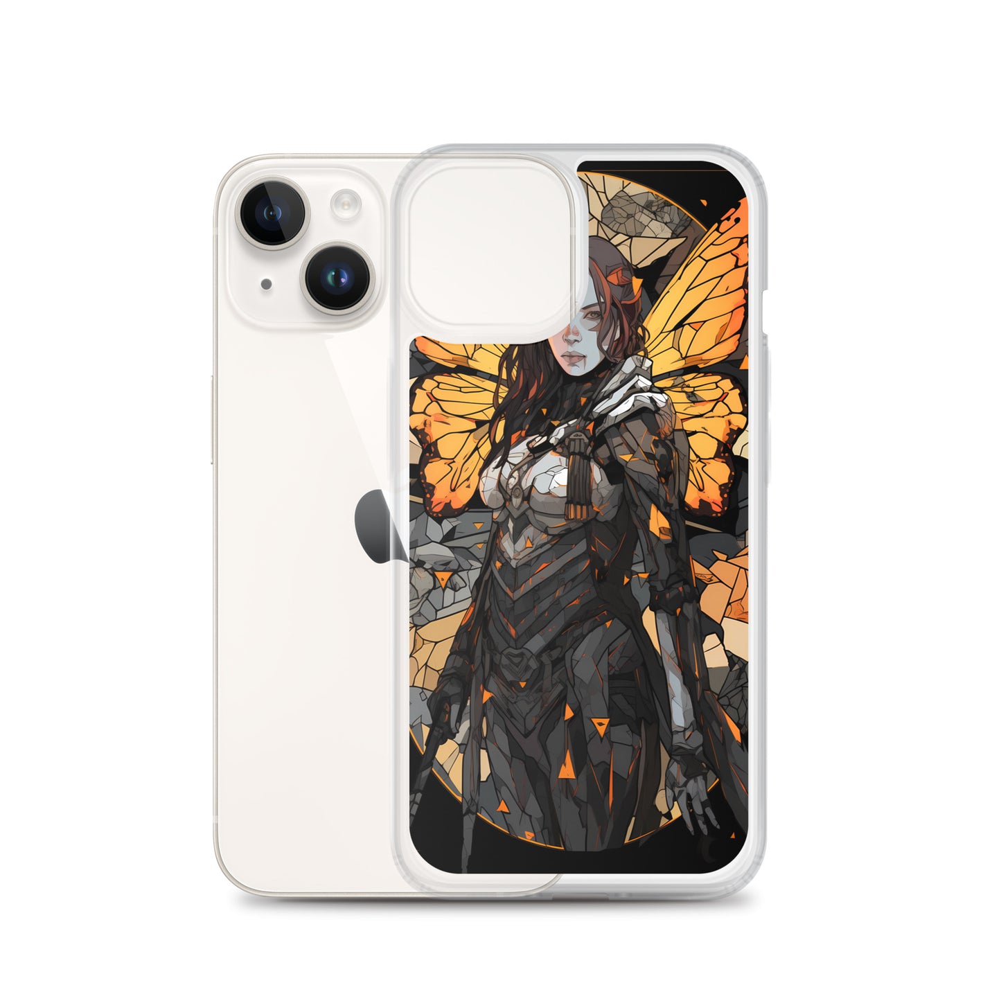 iPhone Case - Winged Woman Stained Glass