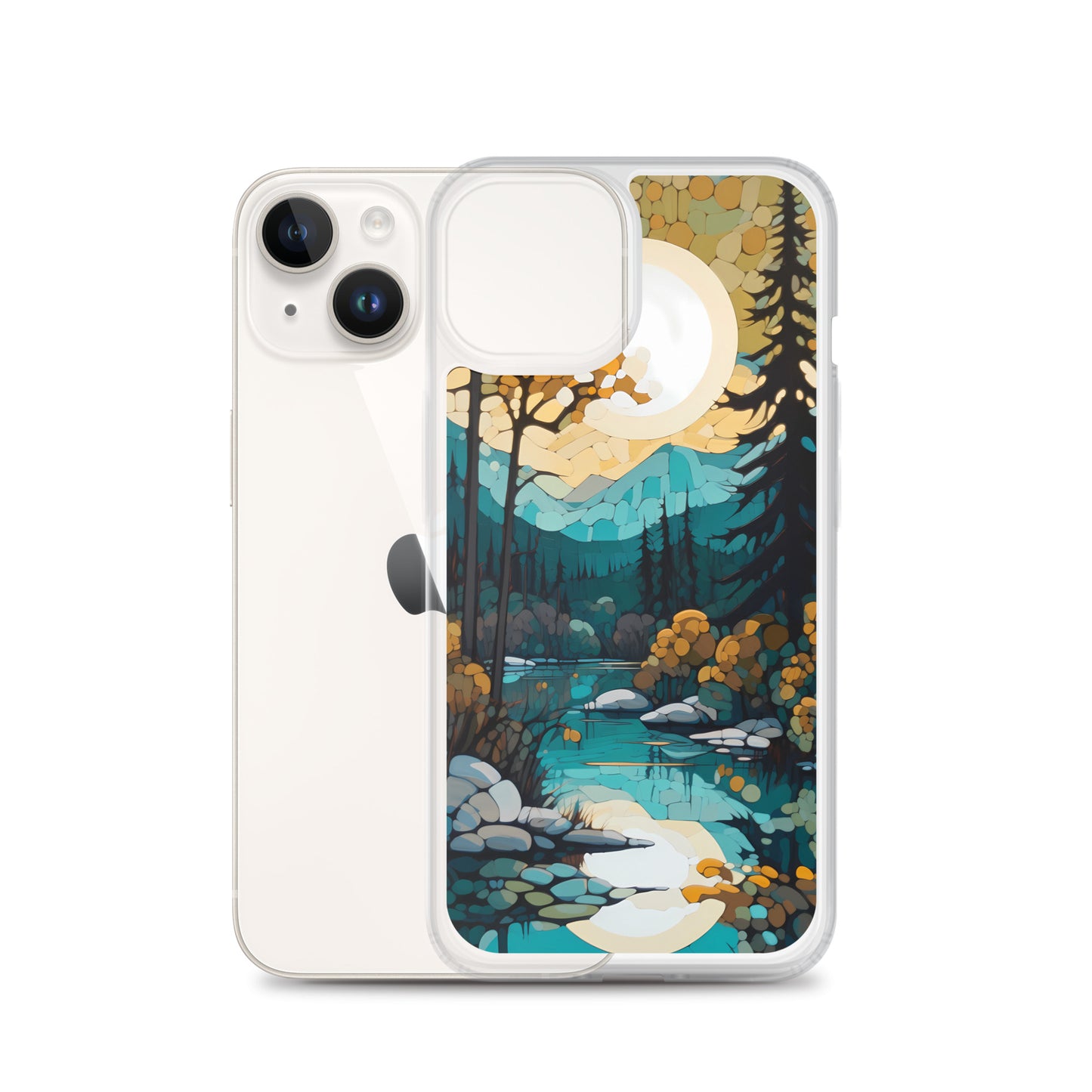 iPhone Case - The Moonlit Land & Lake